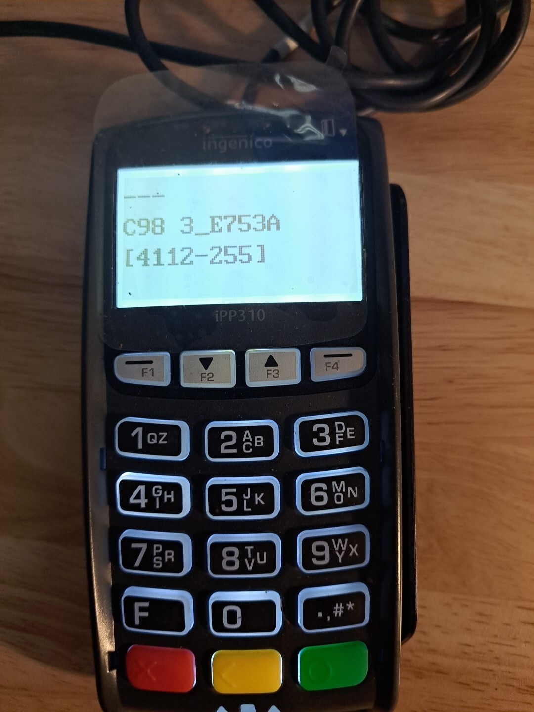 Ingenico IPP310-11T2485A Fast Payment Terminal integration lightweight PIN Pad