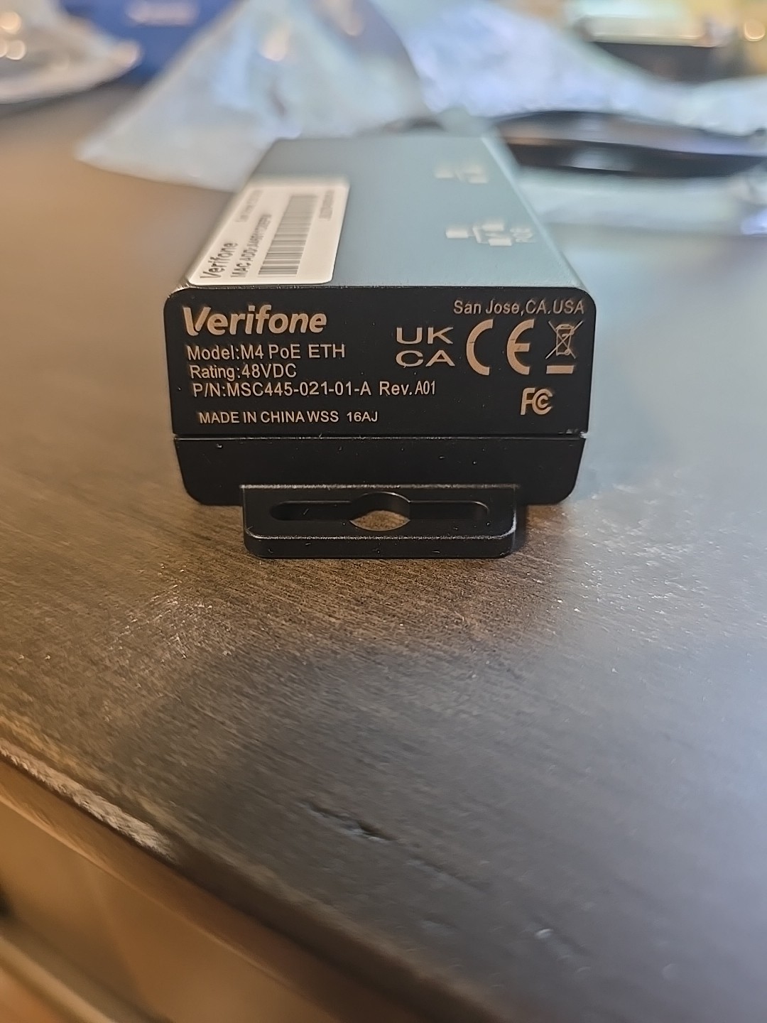 Verifone (LBL278-002-01-A) M4 PoE ETH Ethernet Cable Assembly