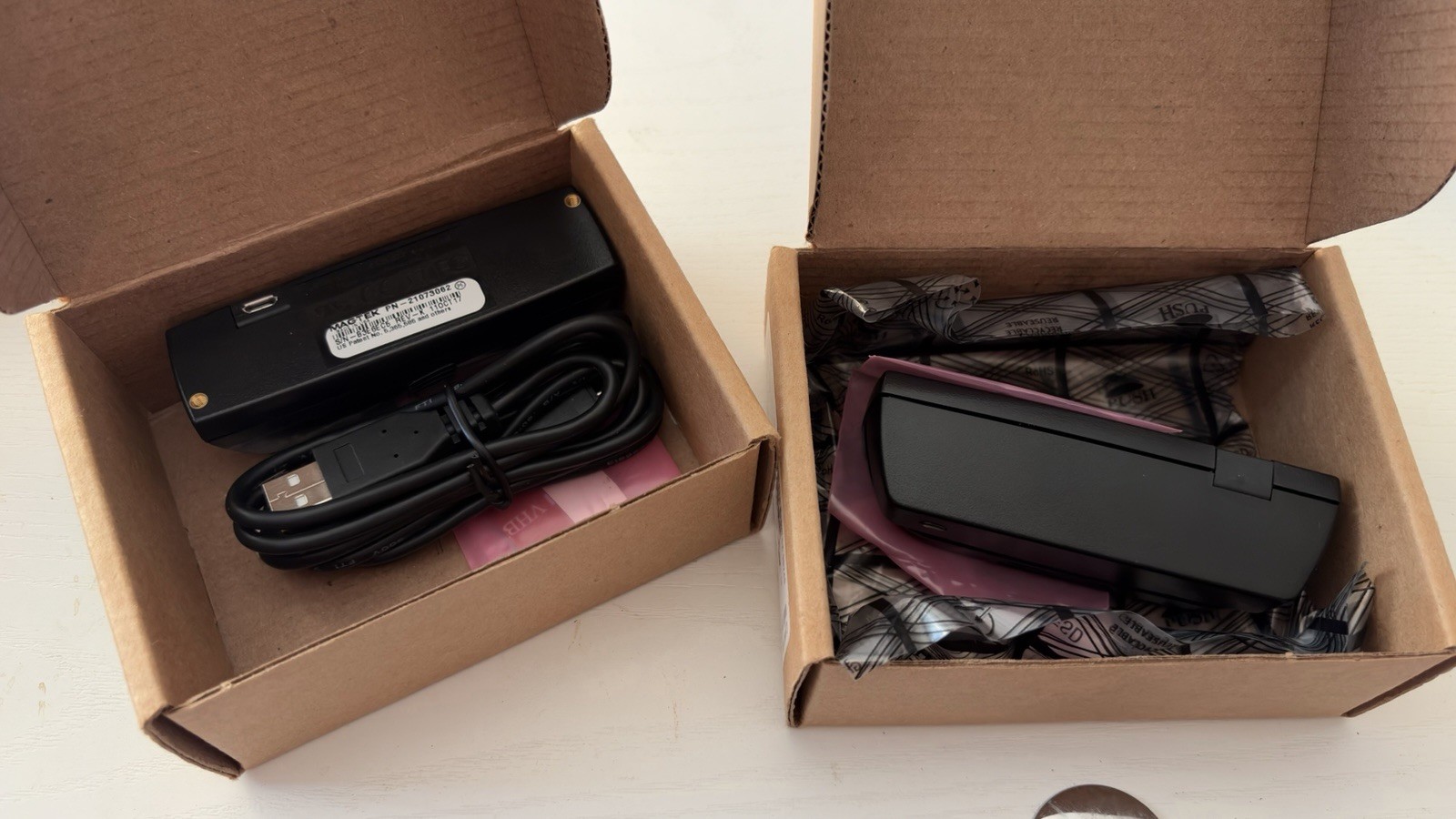 MagTek 21073062 Dynamag Magnesafe Swipe Reader Open Boxed