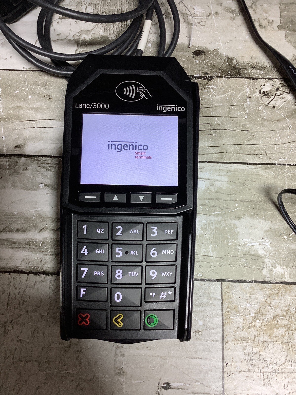 Ingenico Lane 3000 Payment Terminal Credit Card Touch POS With Datacap Scanner +