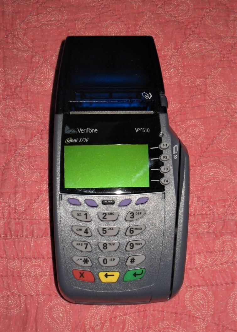 Verifone Vx510 Omni3730 in the Box and Appears Unused but Untested