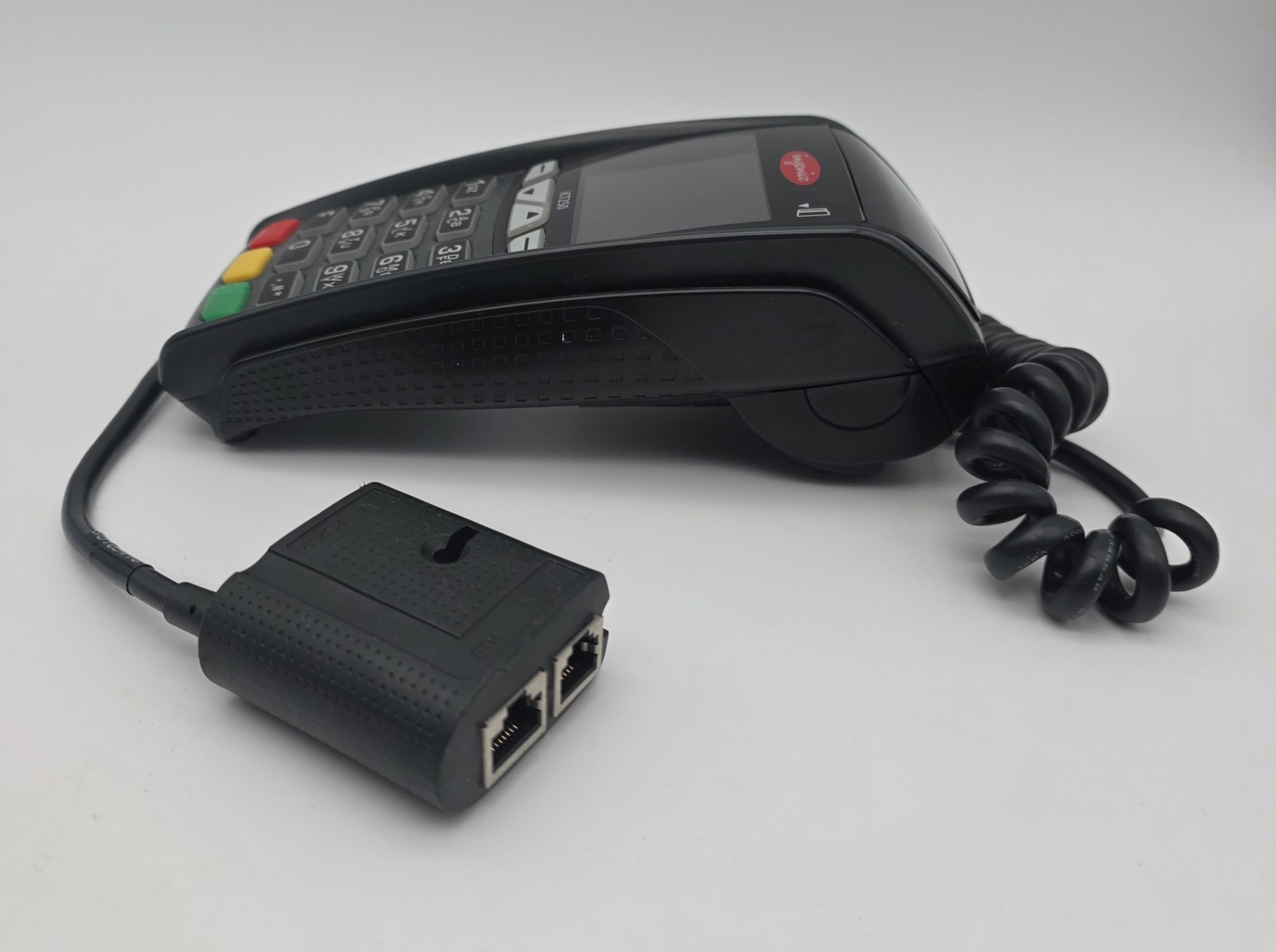 Ingenico iCT250 Credit Card Terminal Reader With Power Cord UNTESTED