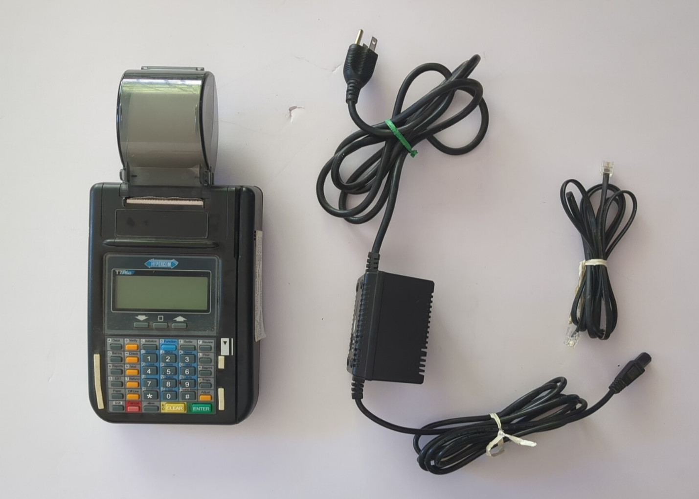 HYPERCOM T7PLUS Credit Card Payment Terminal P/N 010283-048 ZE