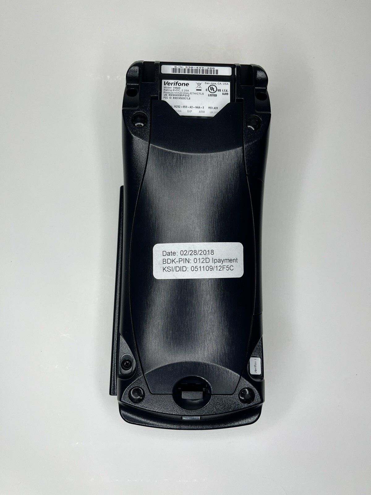 Verifone VX520 – VX 520 Credit Card Machine Terminal Reader w/ Power Cord