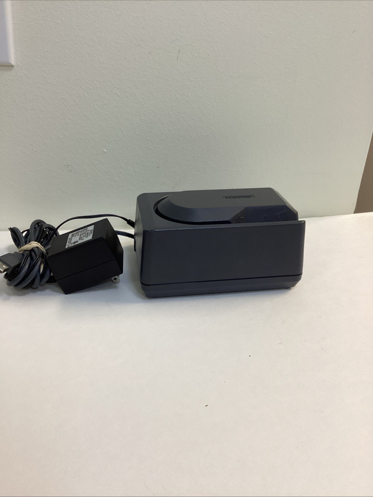 MAGTEK MICR MINI RS232 XT/PS2 Check Reader w/AC Adapter P/N 22522003