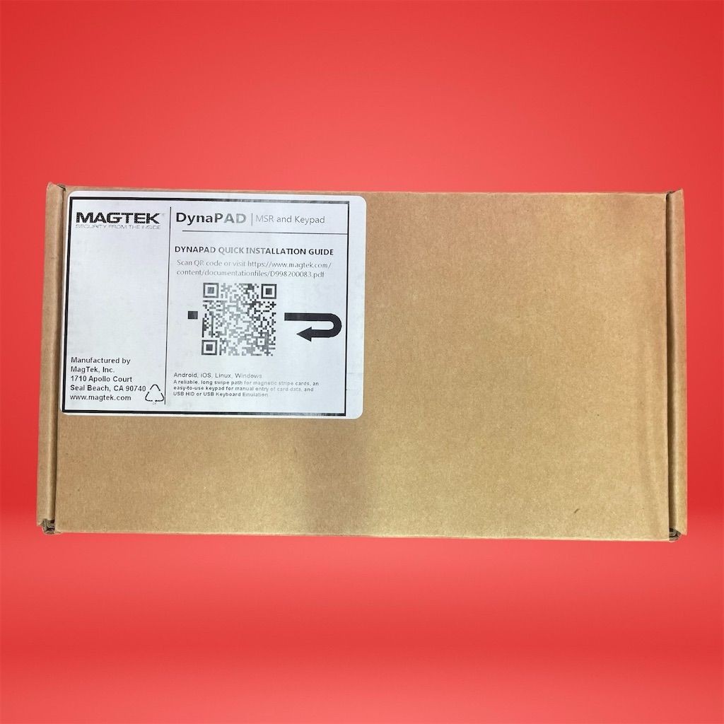 New Open Box MagTek DynaPAD PN: 21087008 Keypad Card Reader