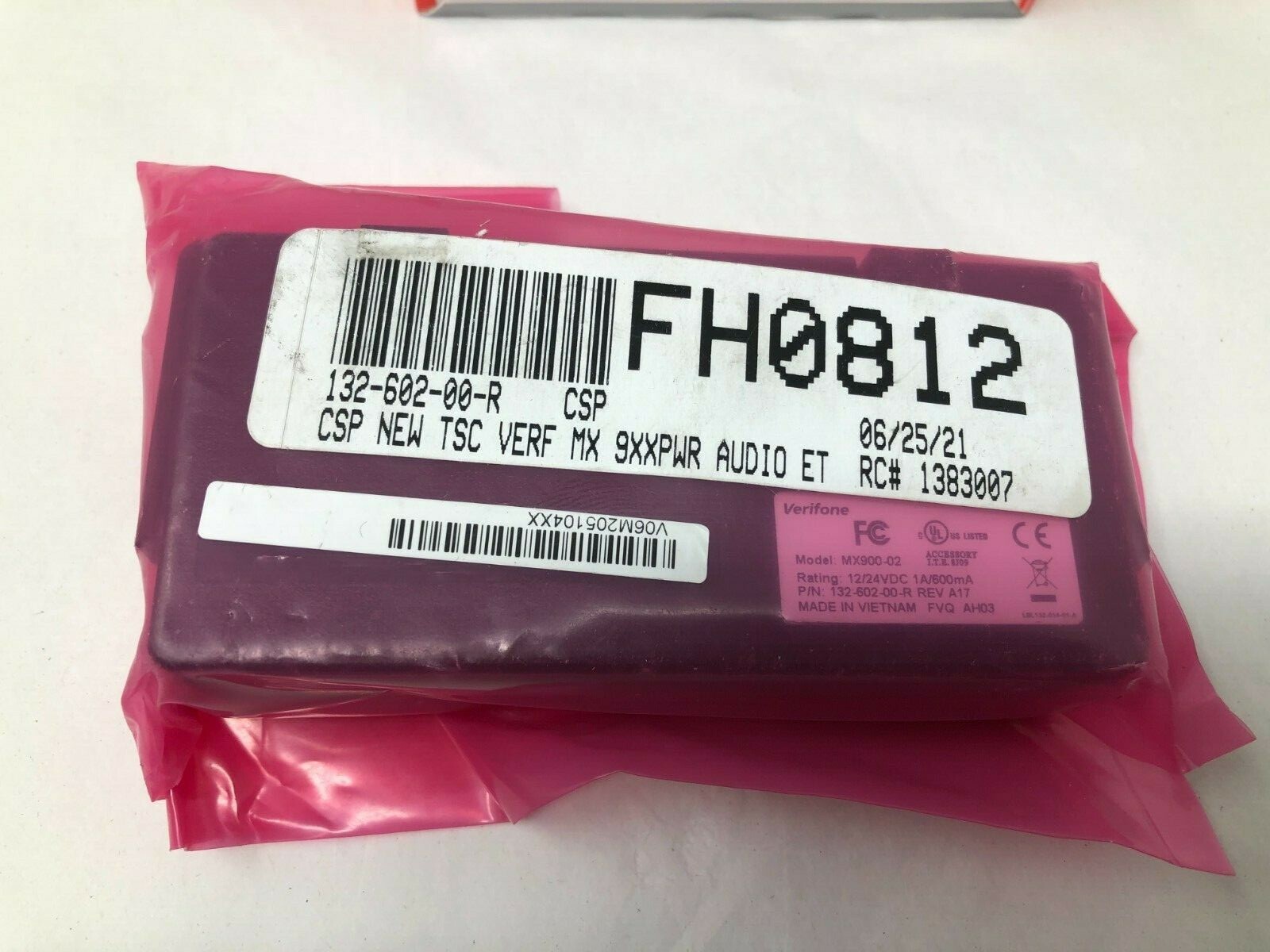Verifone P132-602-00-R USB Input & Output Ethernet Module MX900-02