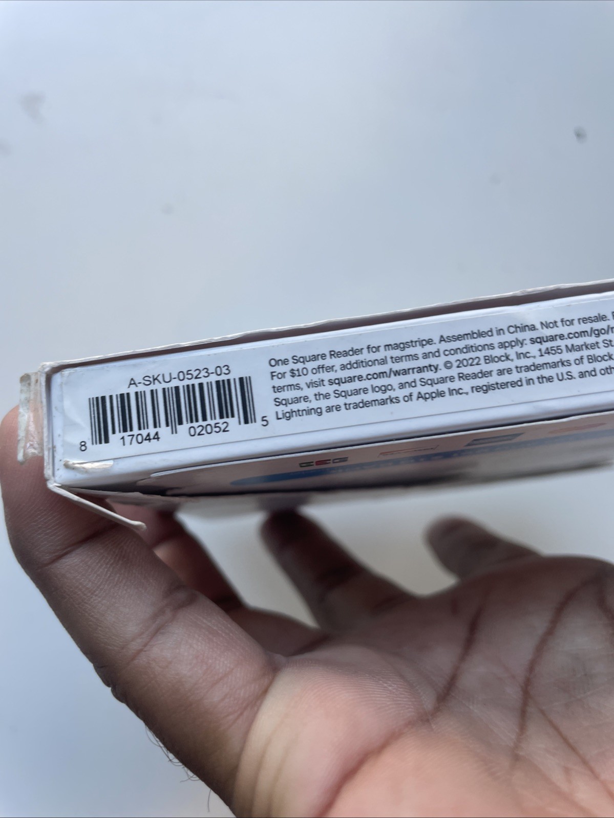 Square Reader – Magstripe – Lightning Connector