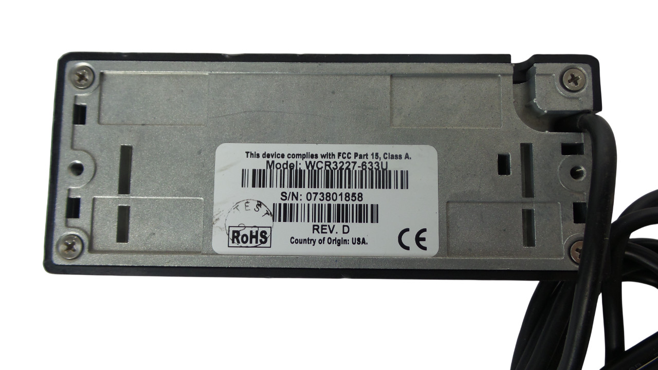 ID Tech WCR3227-633U Omni USB Magnetic Stripe Card Reader