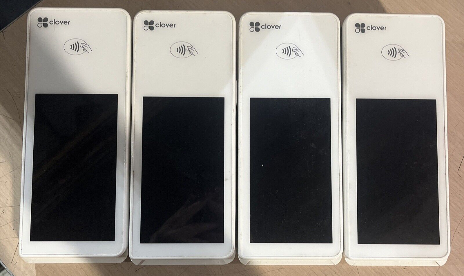 LOT OF 4 CLOVER FLEX C403 POS WI-FI TOUCHSCREEN HANDHELD