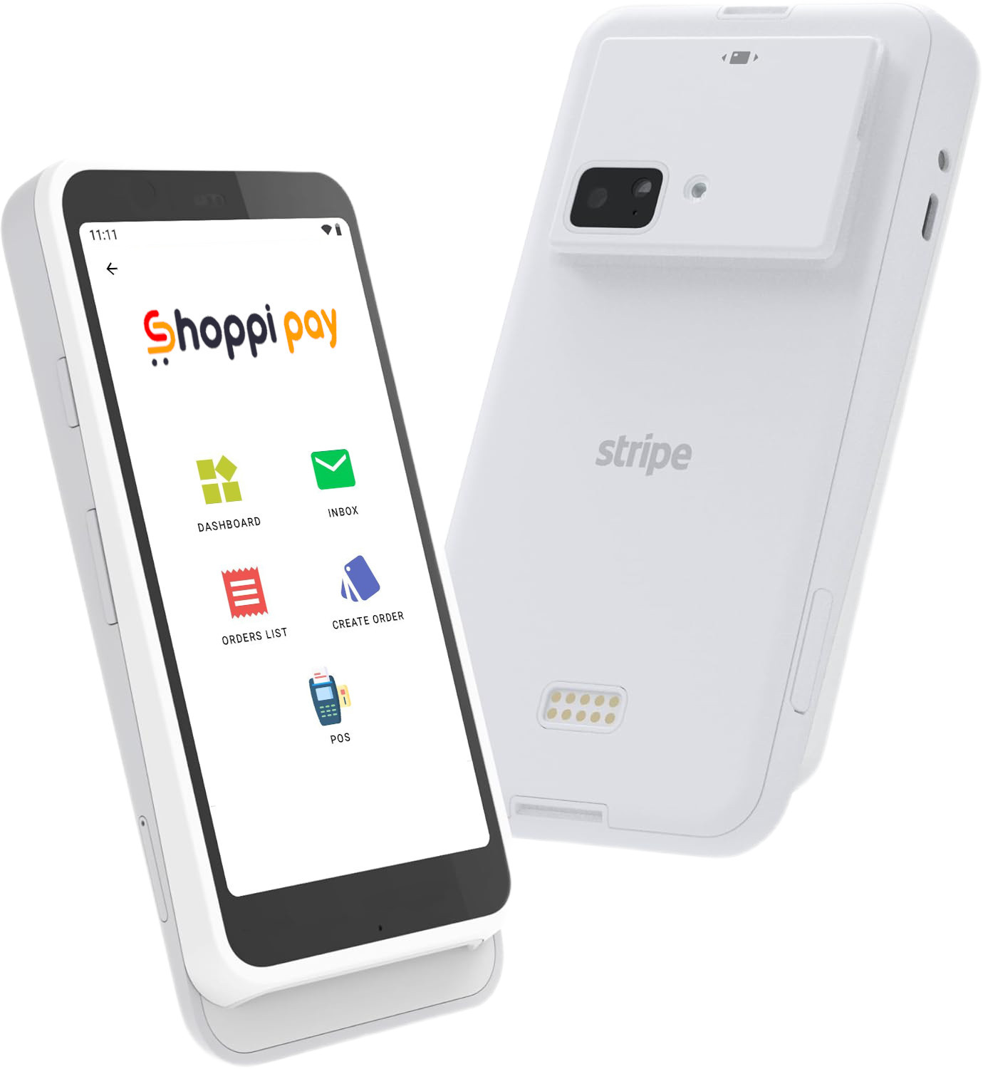 Stripe Reader S700 and Shoppi Pay POS: 2.7% + 0.5¢ per transaction