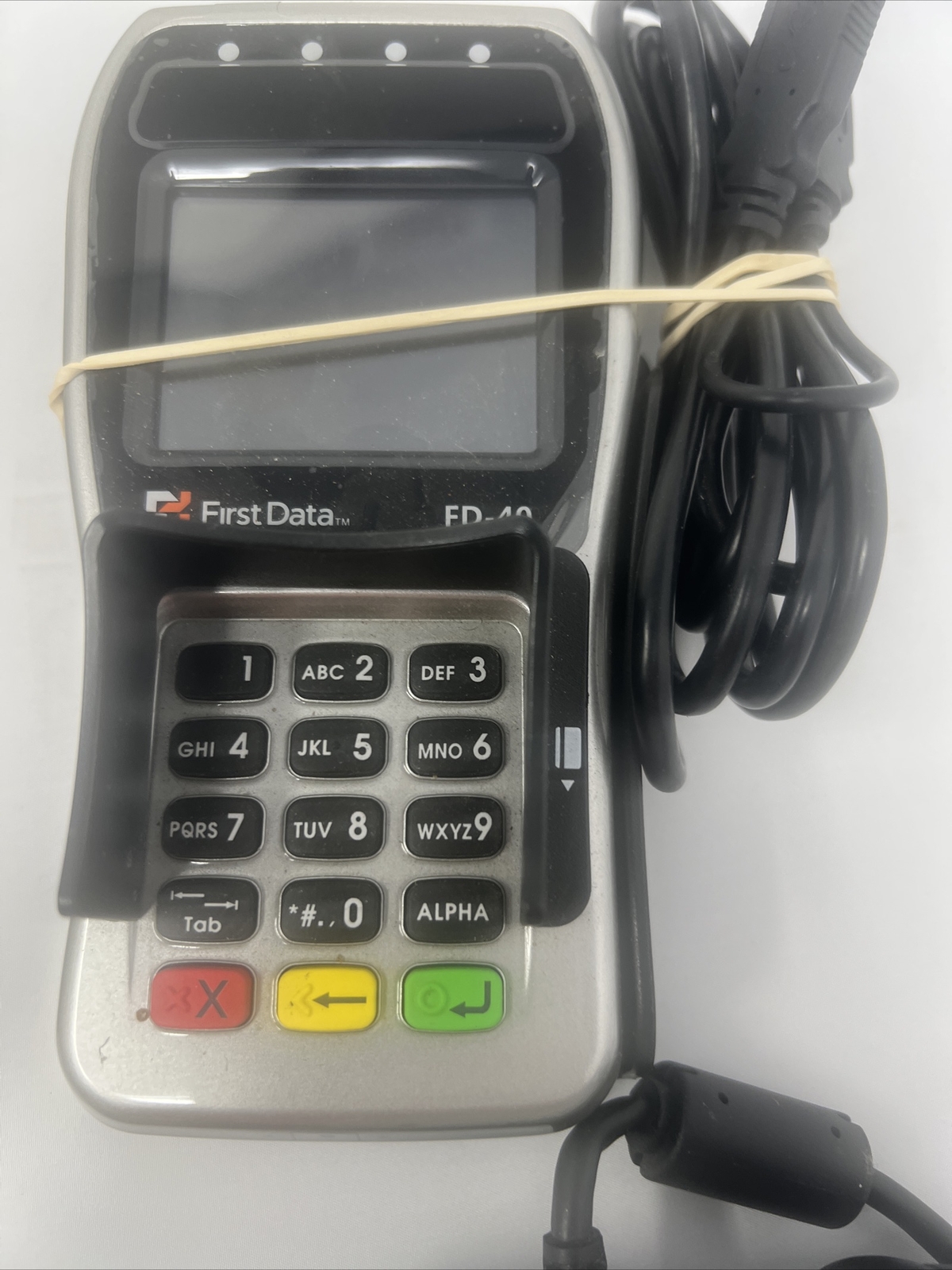 Clover C100 13″ POS 2 FSP-120 Power Cables 2 FD-40 Credit Card Terminals AS-IS
