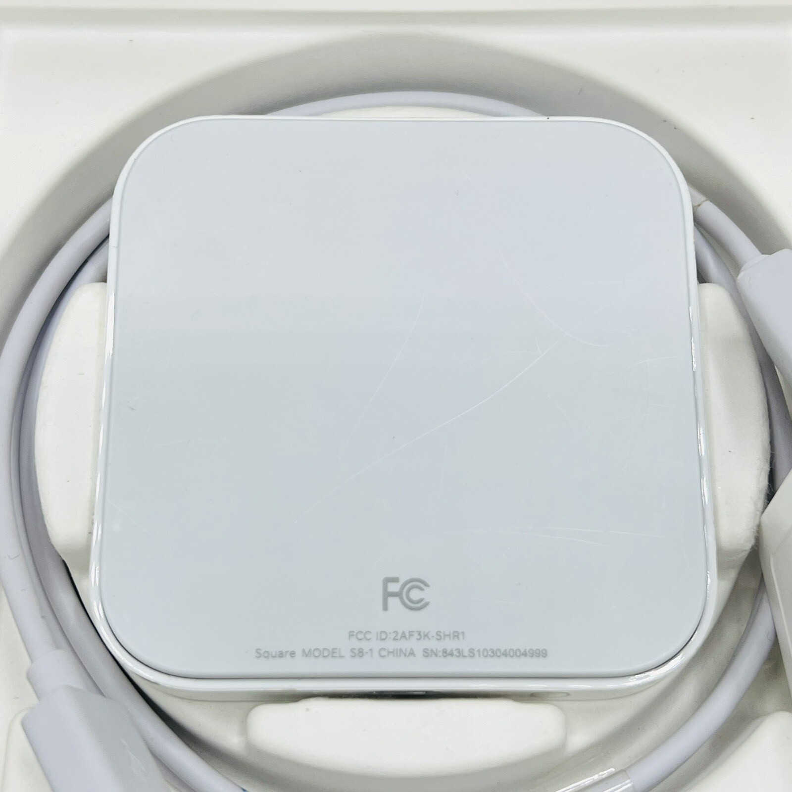 Square Contactless Credit Card Chip Reader And Cable S8-1 Small Business