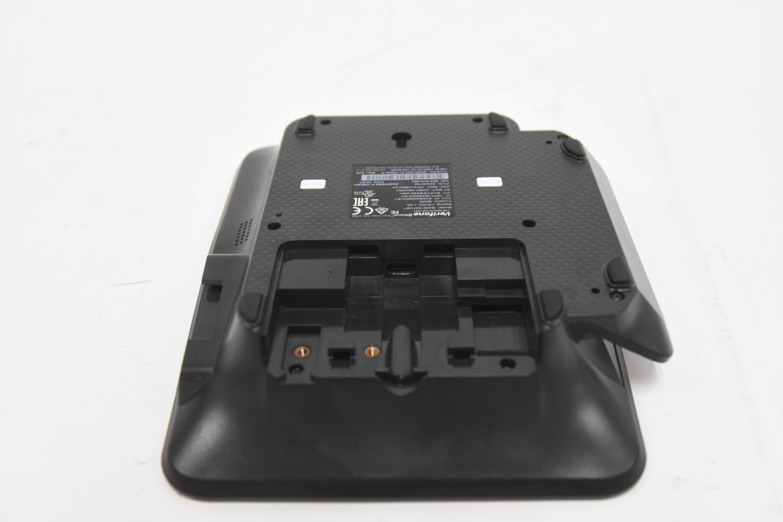 AS-IS Verifone M400 WIFI/BT Card Payment Terminal Pin Pad w M4 PoE ETH Adapter