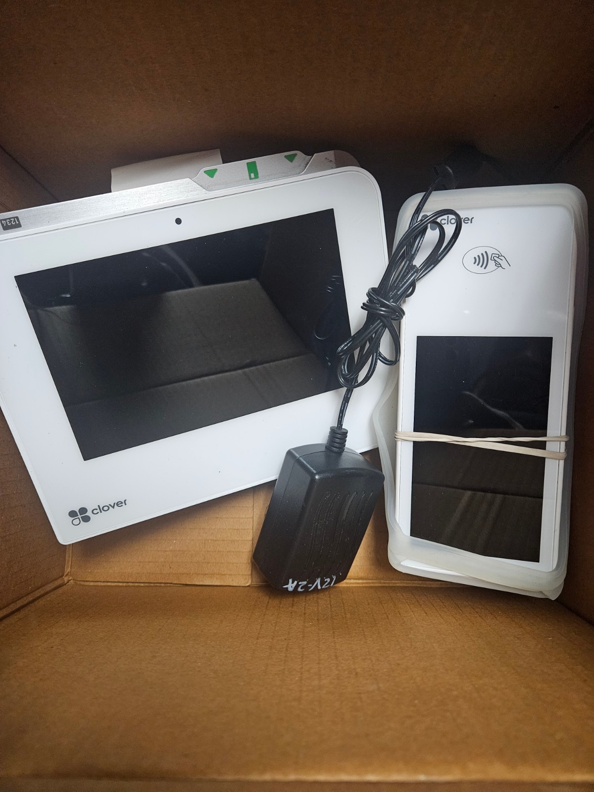 Clover Station Pro S503 POS System Display Terminal Printer (Locked)