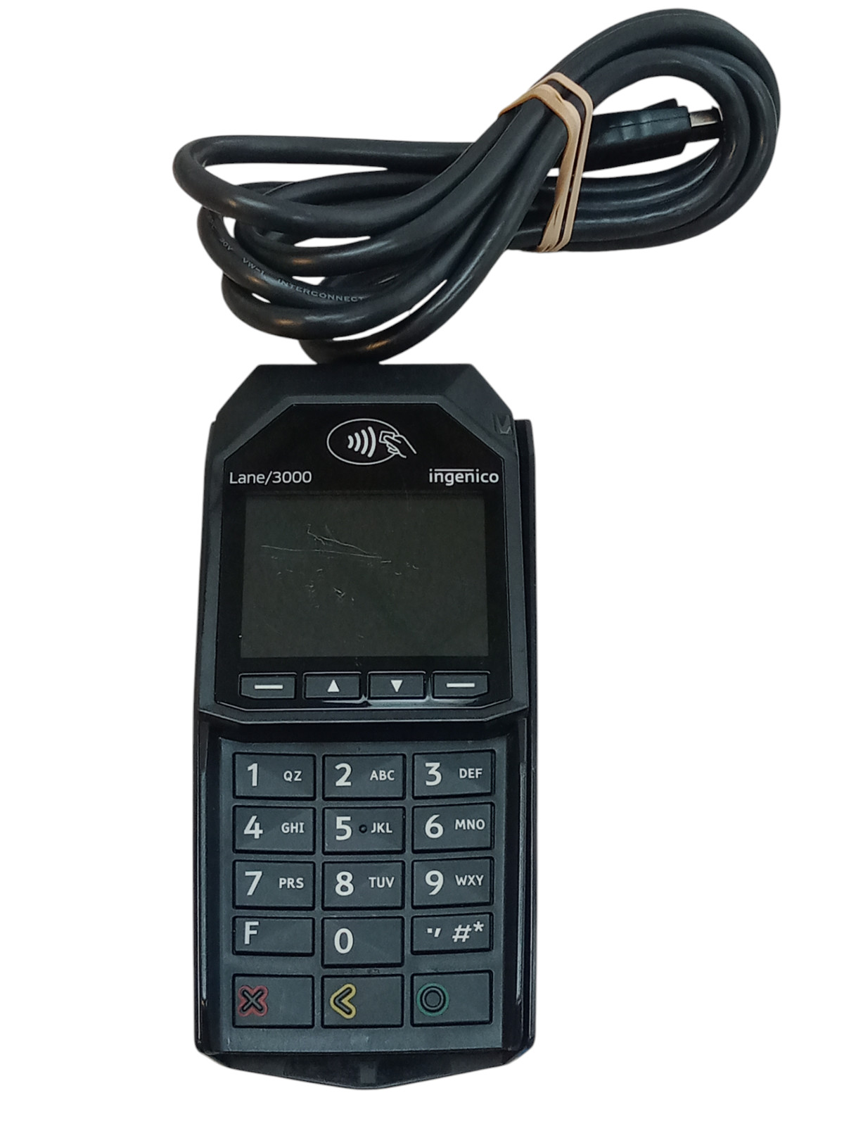 Ingenico Lane/3000 CL/Eth Wired POS PIN Pad Payment Card Terminal | Tested Works