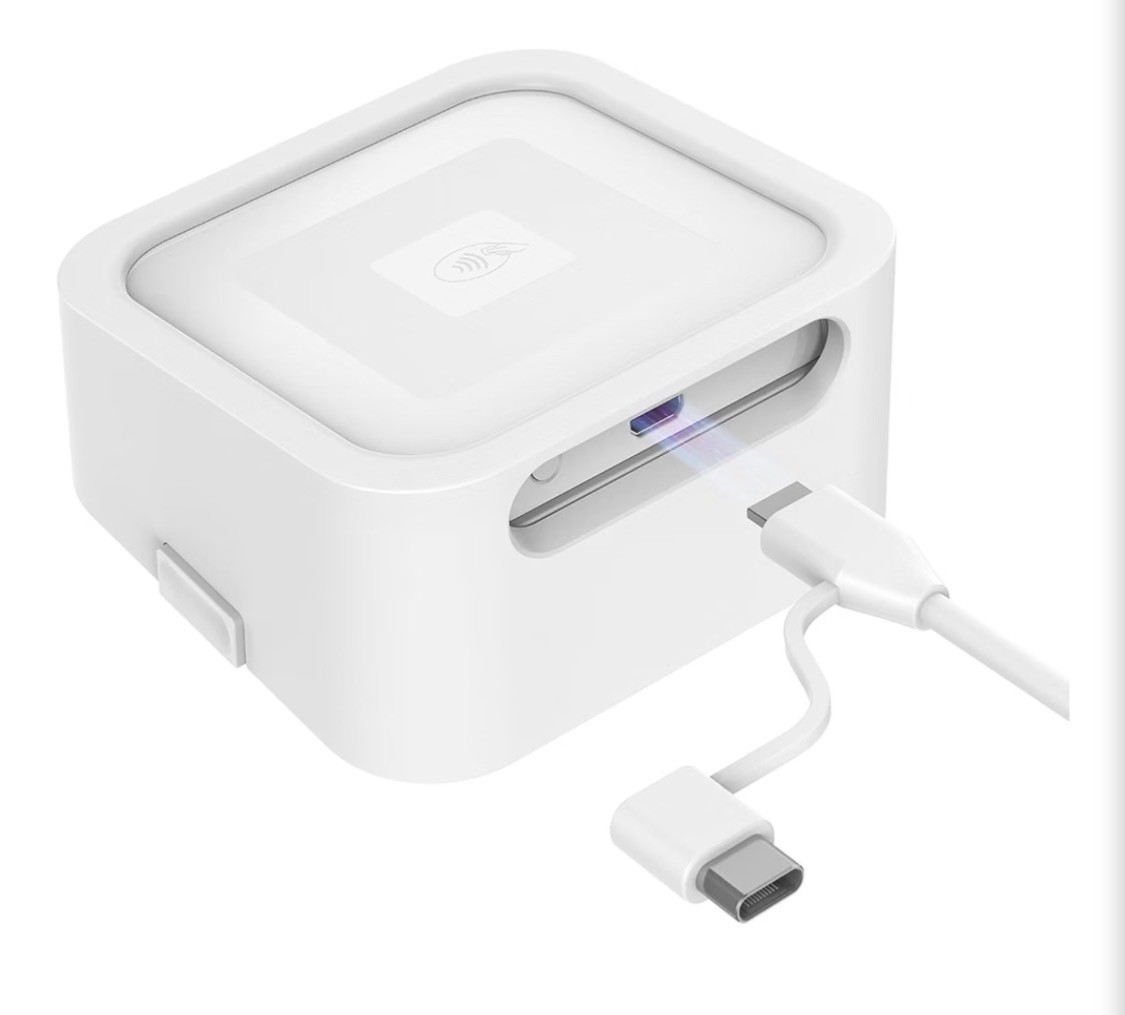 Credit Card Dock for Square Reader 1st and 2nd,Beautiful and Compact Case for Sq