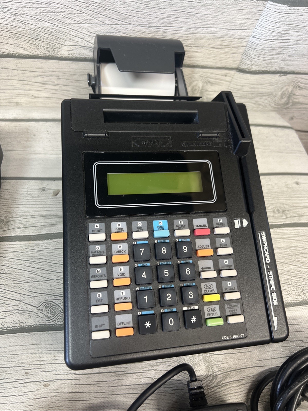 Hypercom T7Plus POS Credit Card Machine Terminal /Untested. Lot Of 2