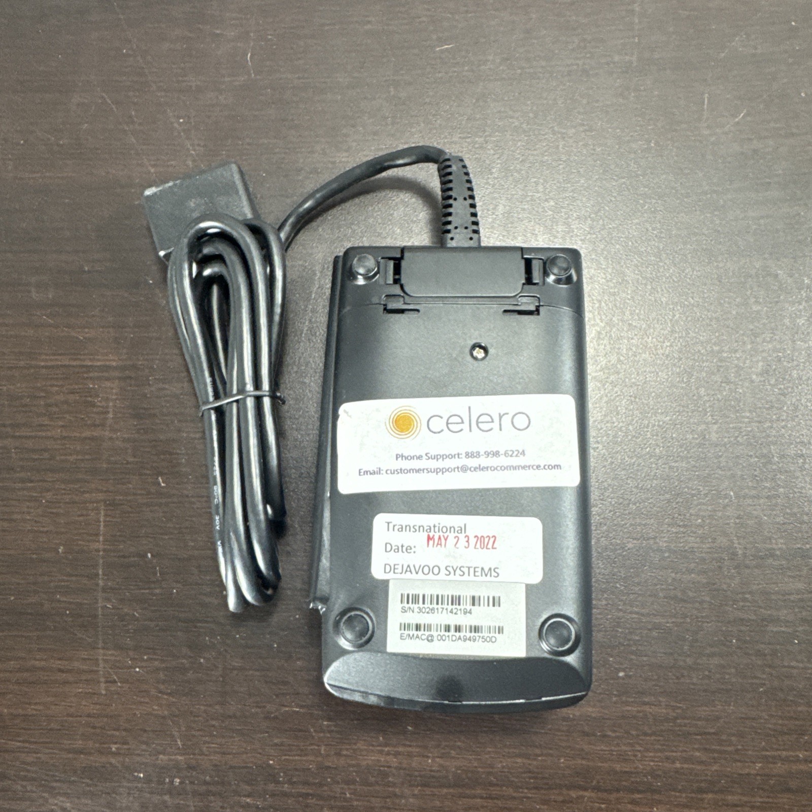 EVO DEJAVOO Z6 Mobile Payment Terminal Model Vega3000 3.5in