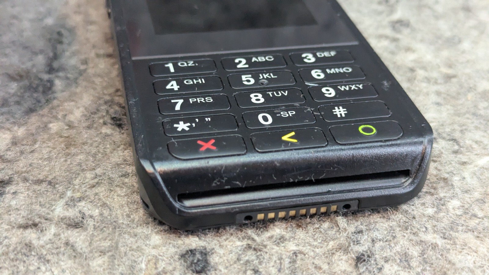 Verifone E355 Mobile Payment Terminal – Bluetooth WiFi – For Parts