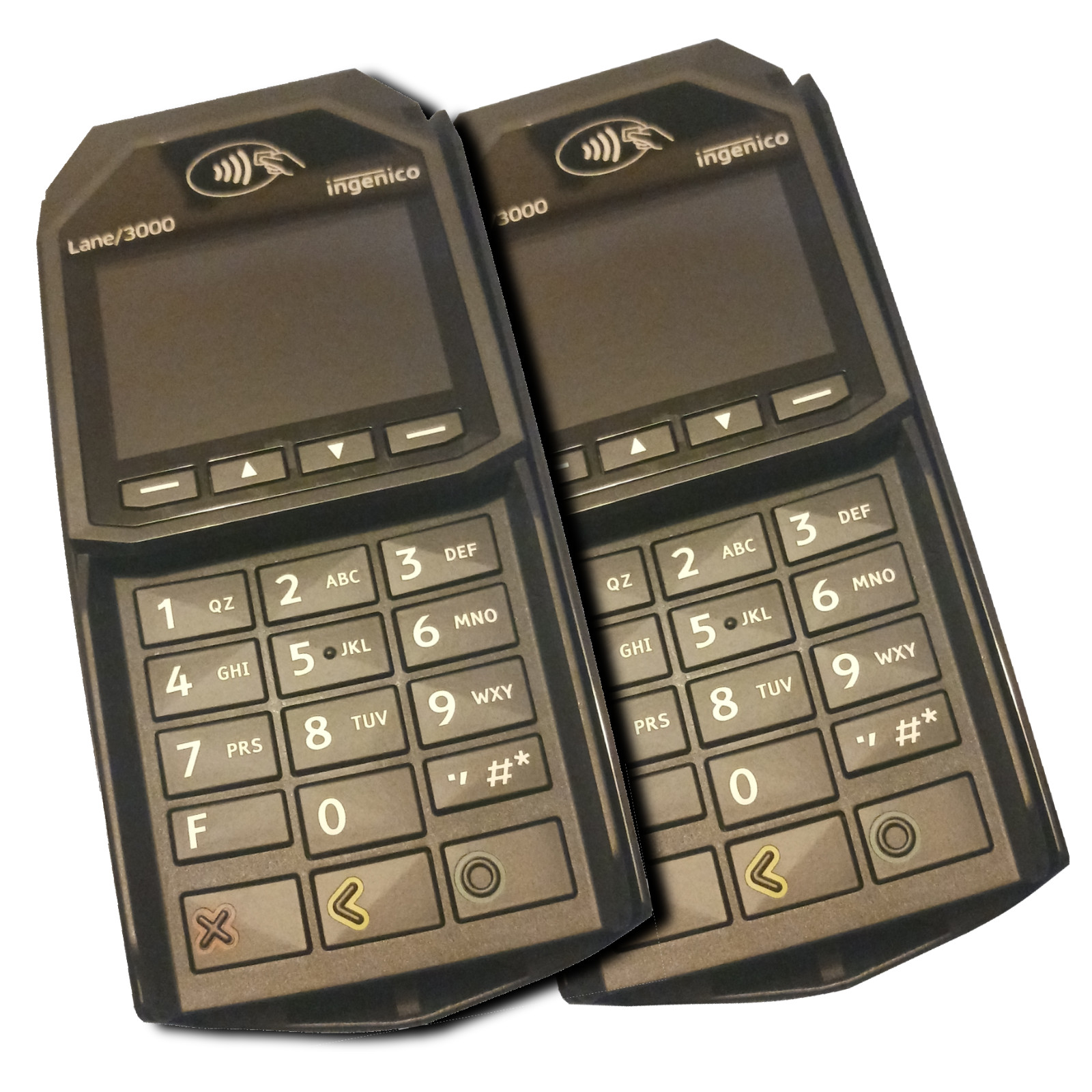 LANE 3000 CARD READER PAIR REPLACEMENT – Ingenico Credit Card, Encrypt, Scanner