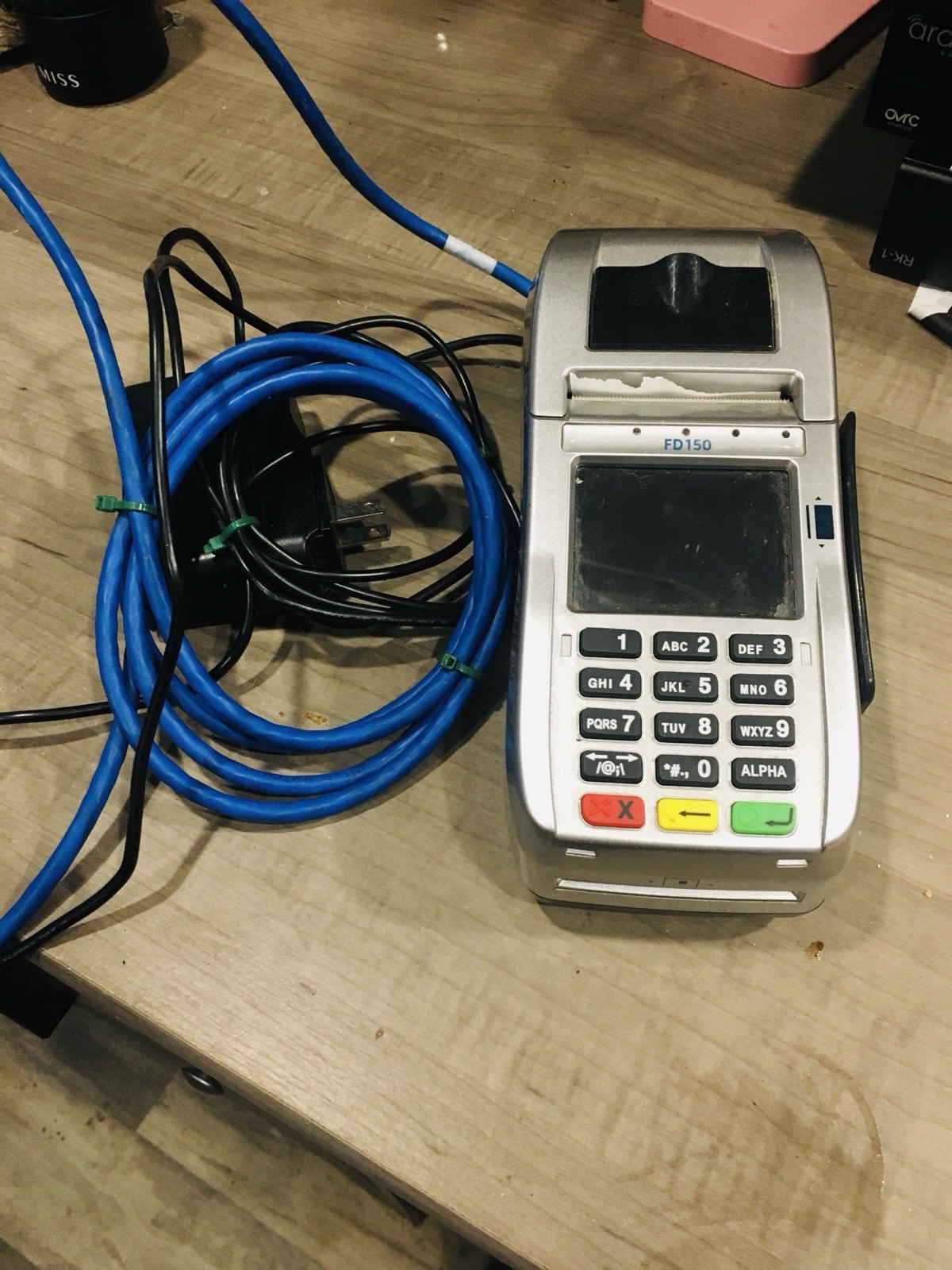 First Data FD150 EMV CTLS Credit Card Terminal