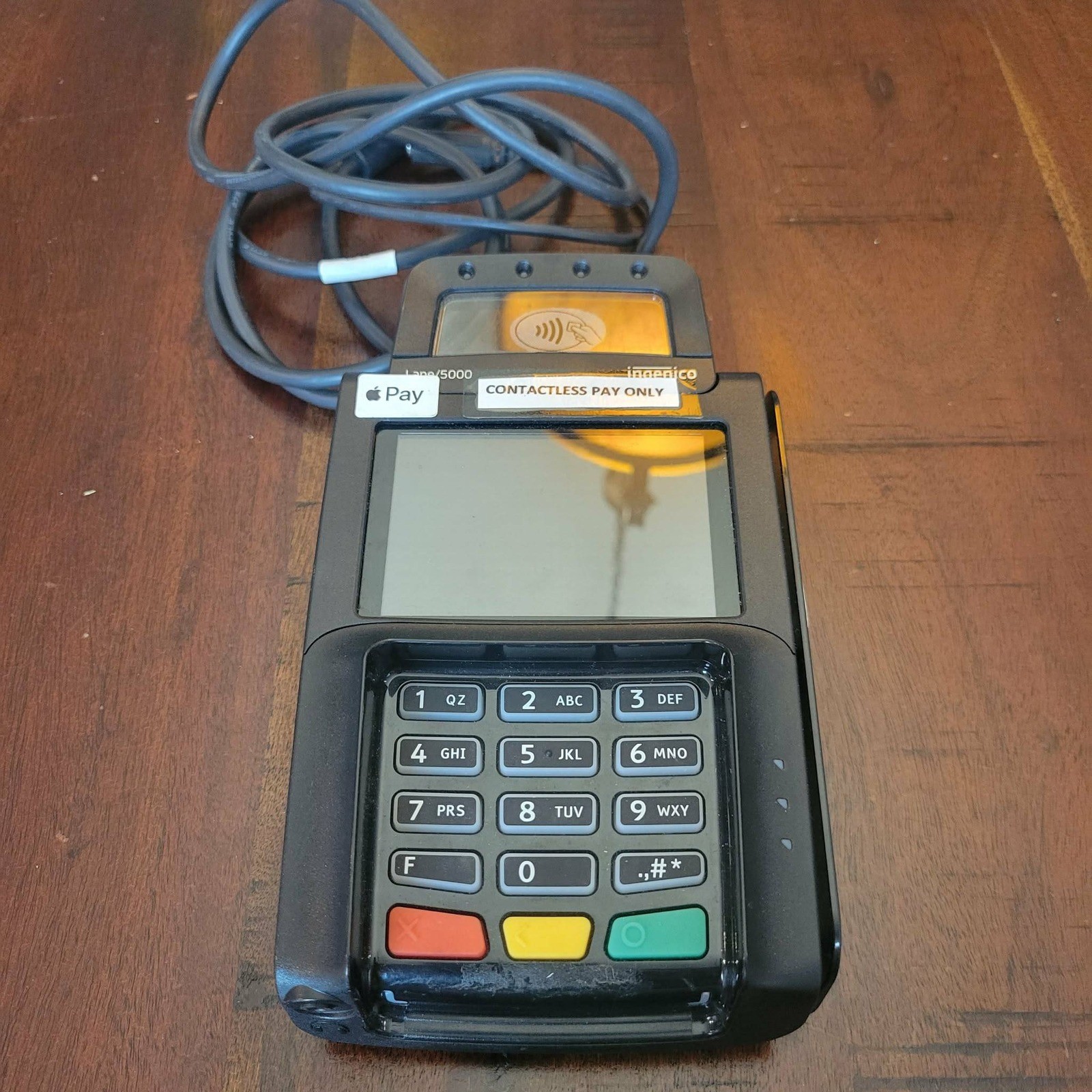 Ingenico Lane/5000 Credit Card Terminal POS LAN500-USTPG07A TESTED
