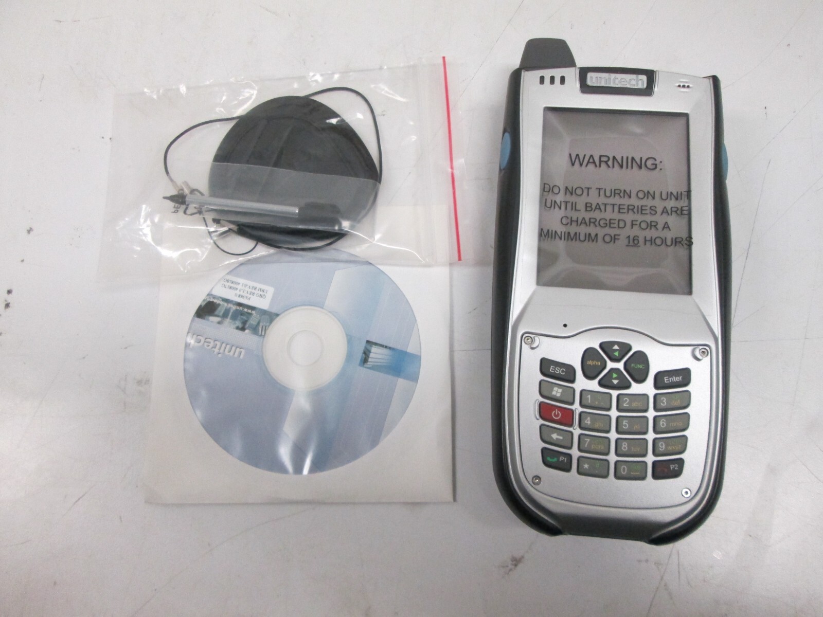 UNITECH PA968-98923ABG MOBILE DATA COLLECTION TERMINAL 256MB RAM/512 FLASH ROM