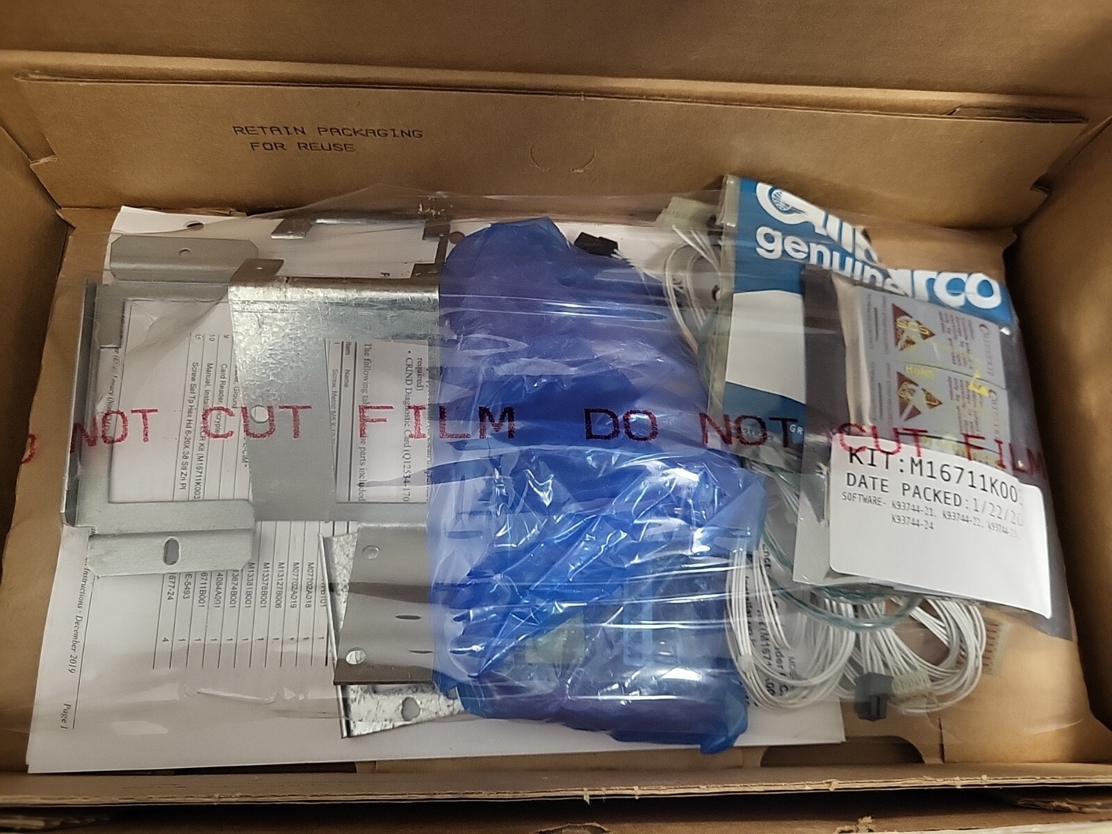 Gilbarco M16711K003 Non-EMV Encrypted Card Reader Upgrade Kit NEW