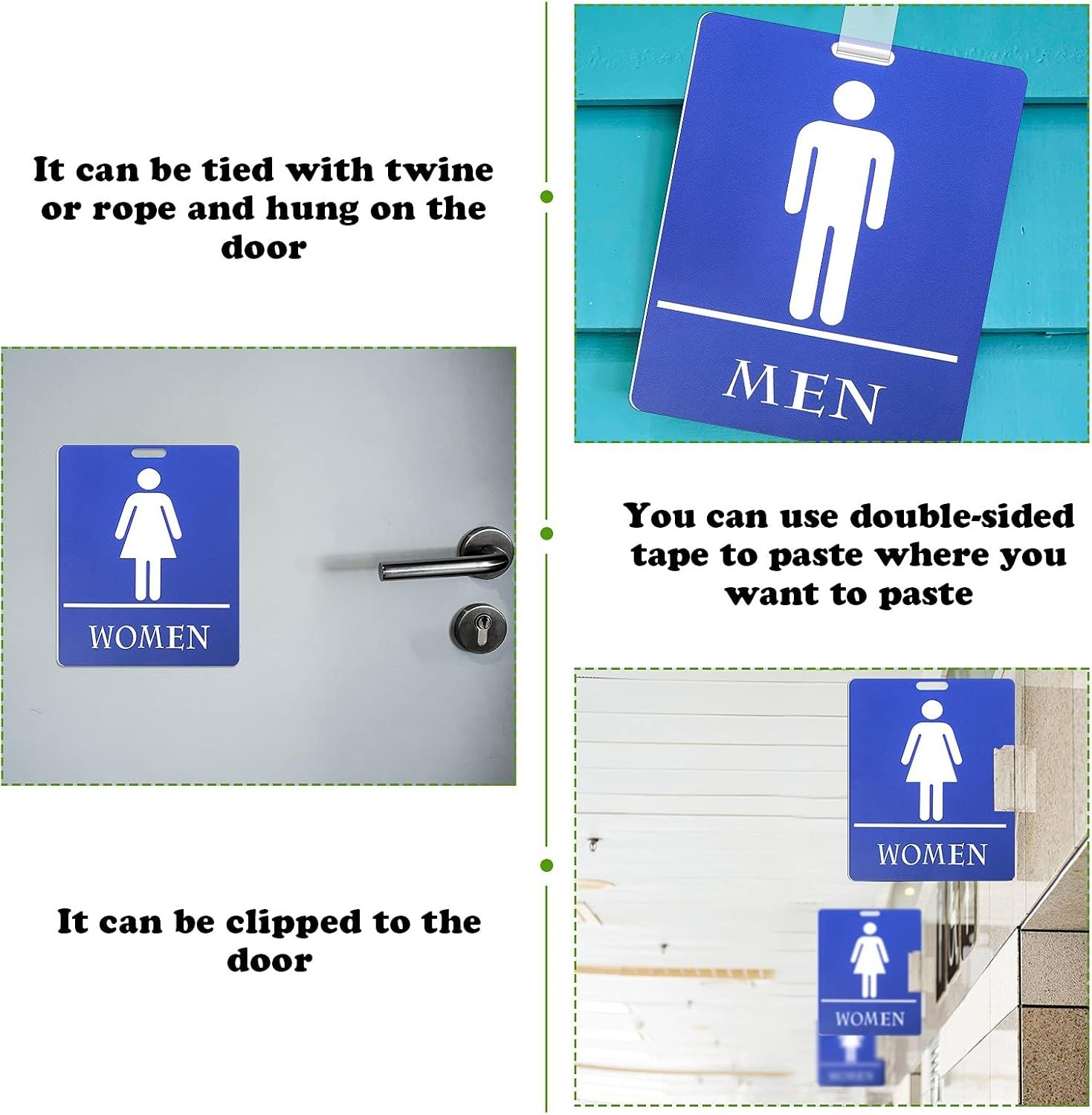 Compact 6 Pcs Restroom Pass Keychains – Versatile Bathroom Tags for Any Setting