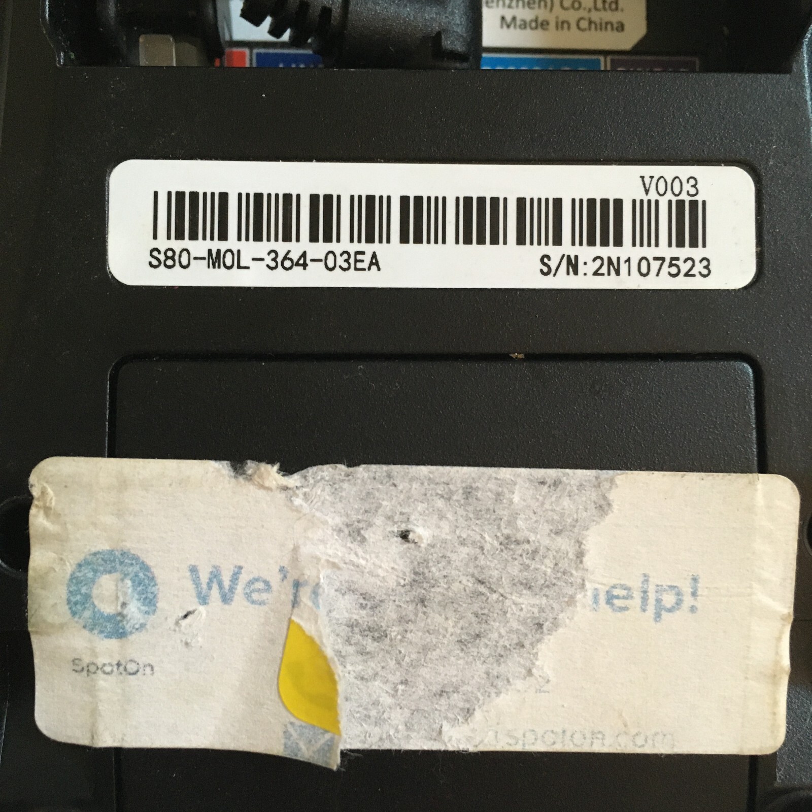 PAX S80 POS Credit Card Terminal UNTESTED