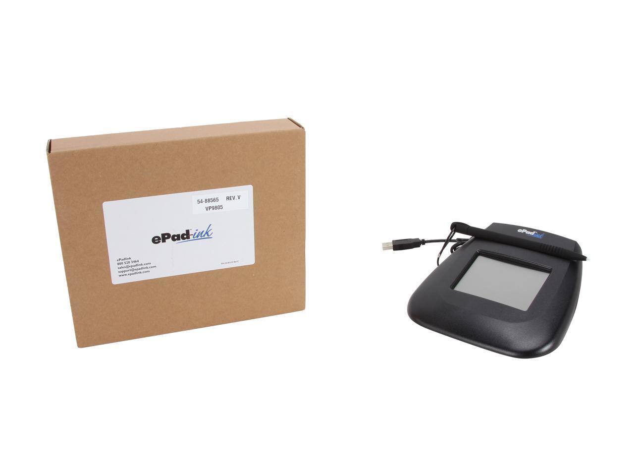 ePadLink ePad-ink VP9805 Electronic Signature Capture Device with Monochrome LCD