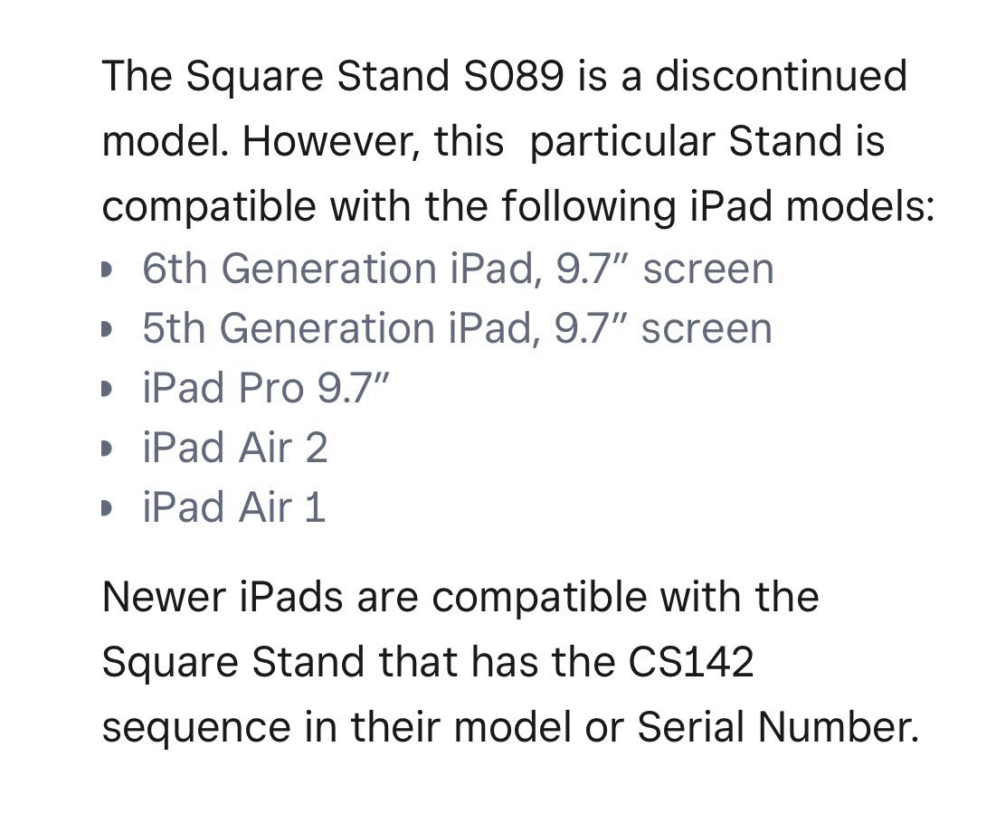 Used Square Register POS System Bundle WITH iPad And Printer