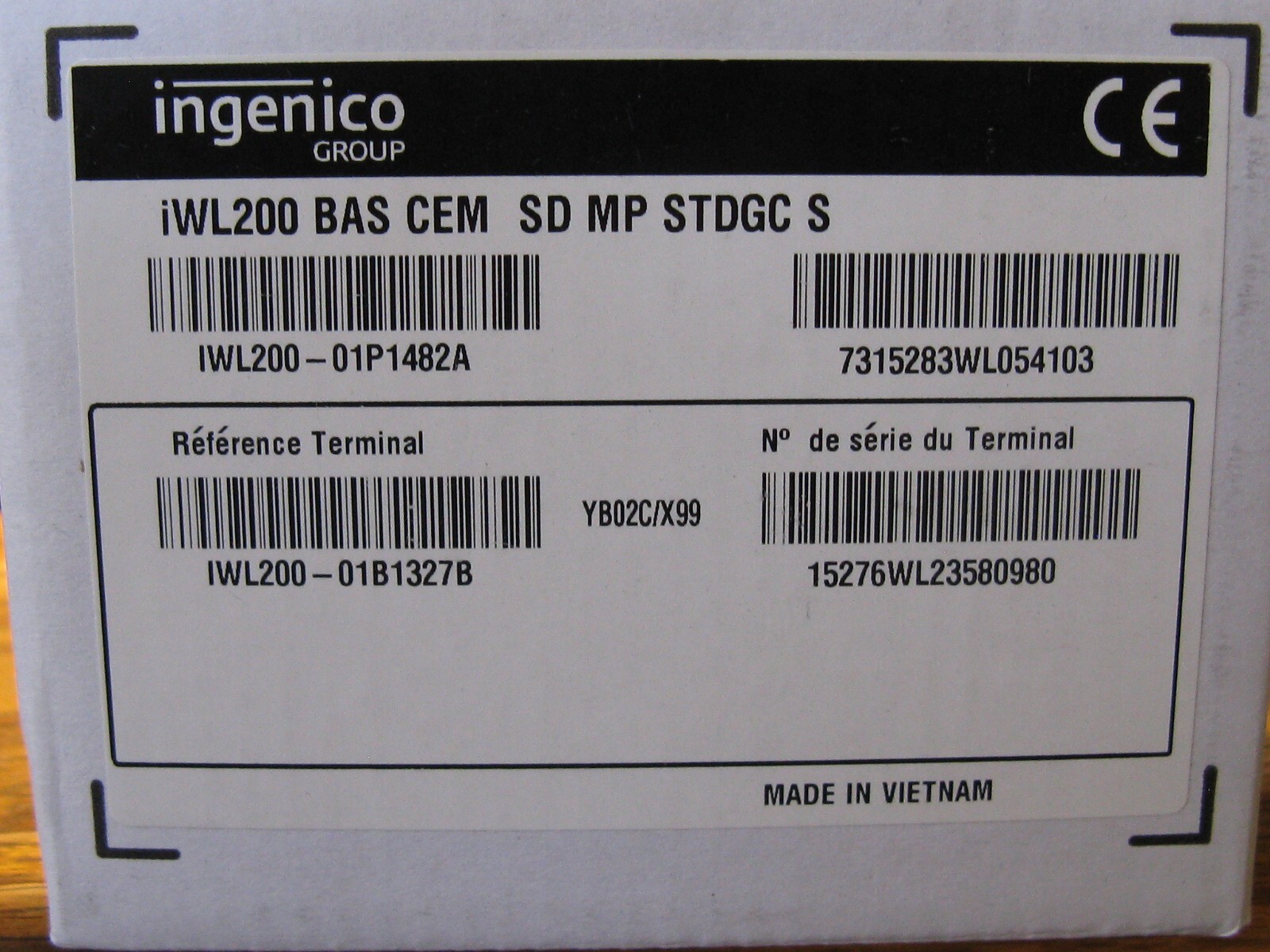 🔥 iWL 200 FULL charging base w/charger for Ingenico iWL250/iWL255