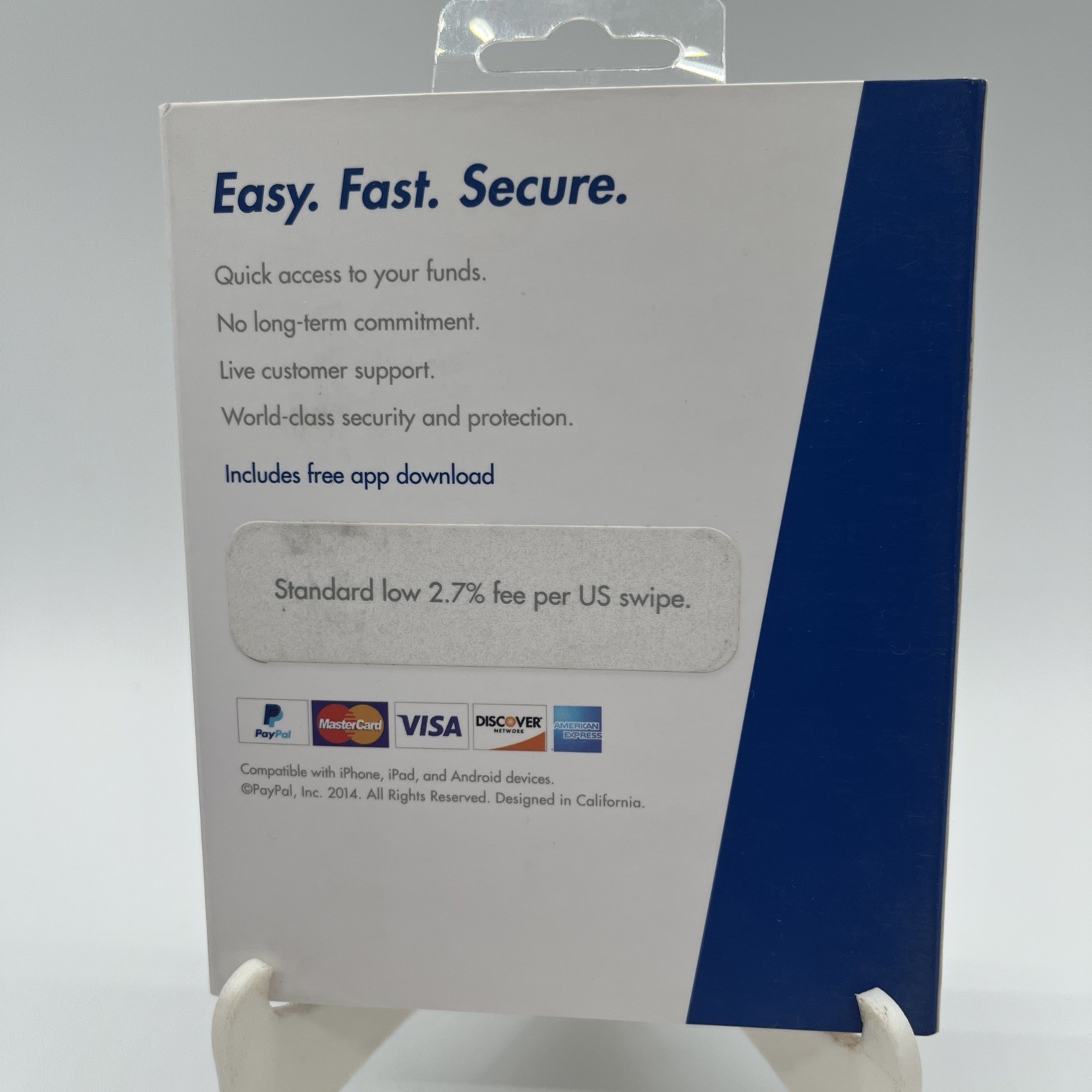 PayPal Mobile Credit Card Reader Swiper For iPhone and Android