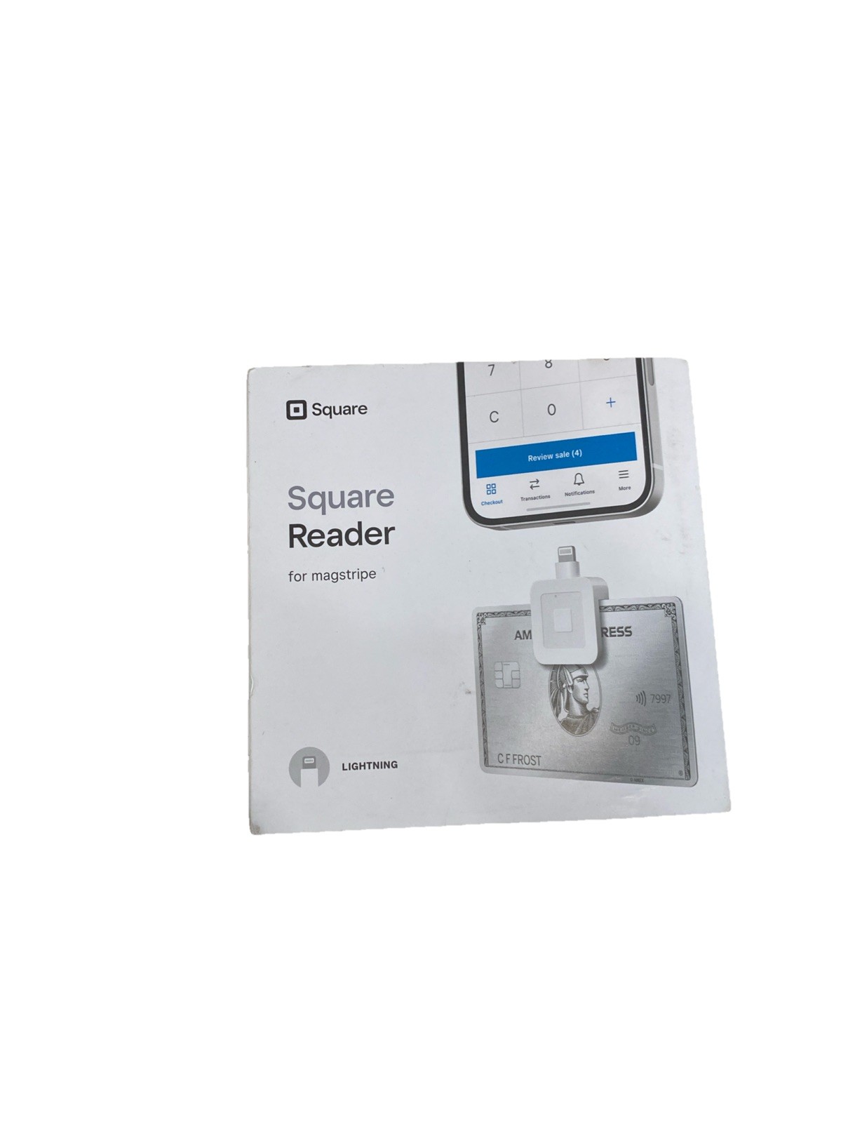 Square A-SKU-0485 Credit Card Reader Open Box
