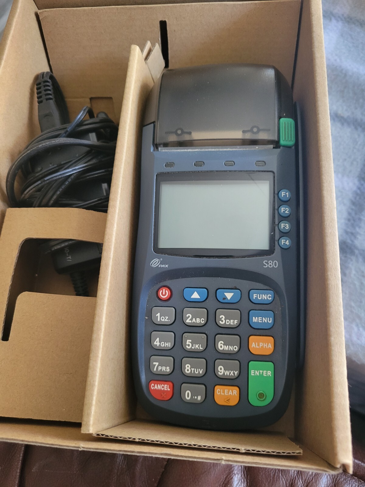 PAX S80 EMV Ready Credit Card Terminal – S80M0L36307EA