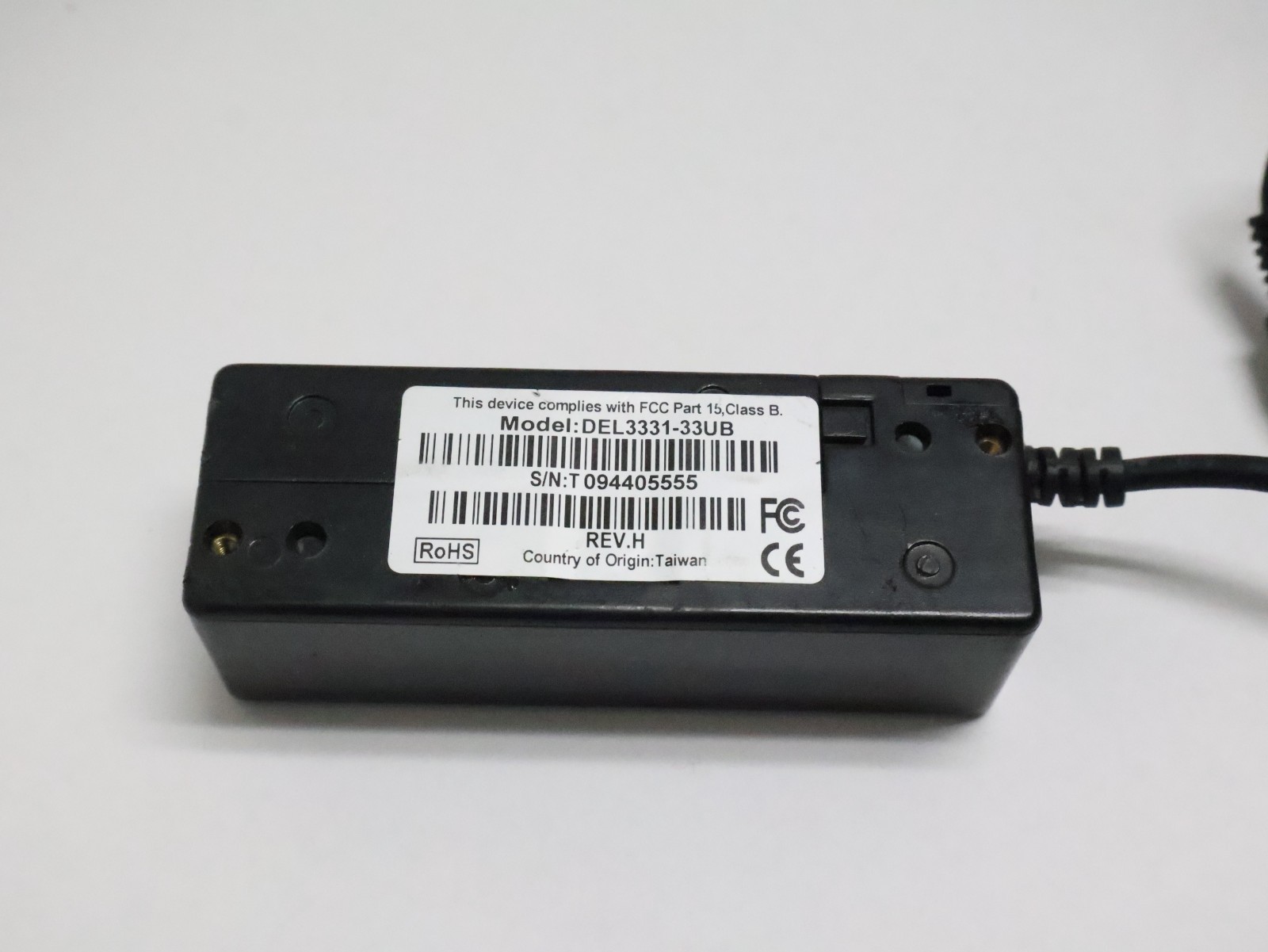 Lot of 2 MagTek DEL3331-33UB Mini Mag Magnetic Stripe Swipe Readers USB Black