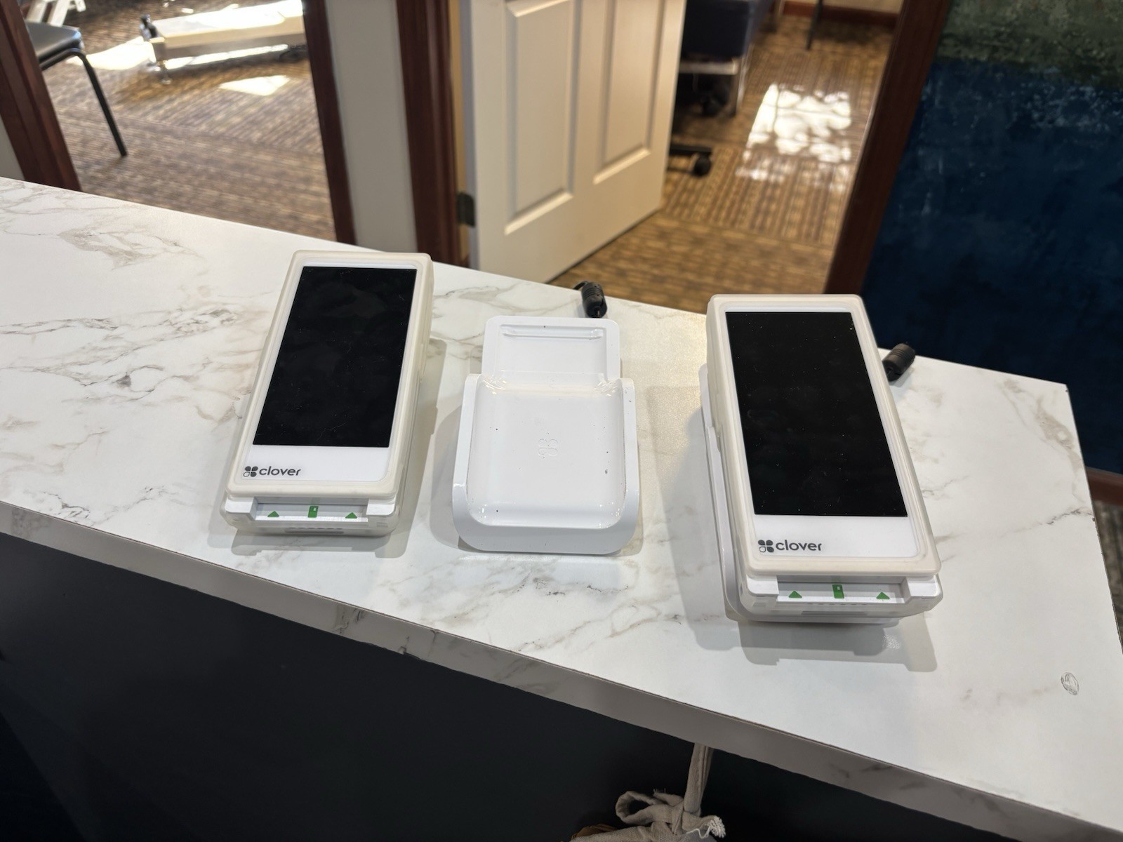 2 Clover K400 U Flex Credit Card Processors