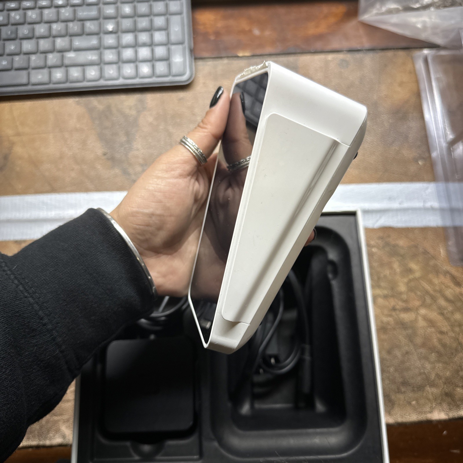 Square terminal used Two Chargers Included