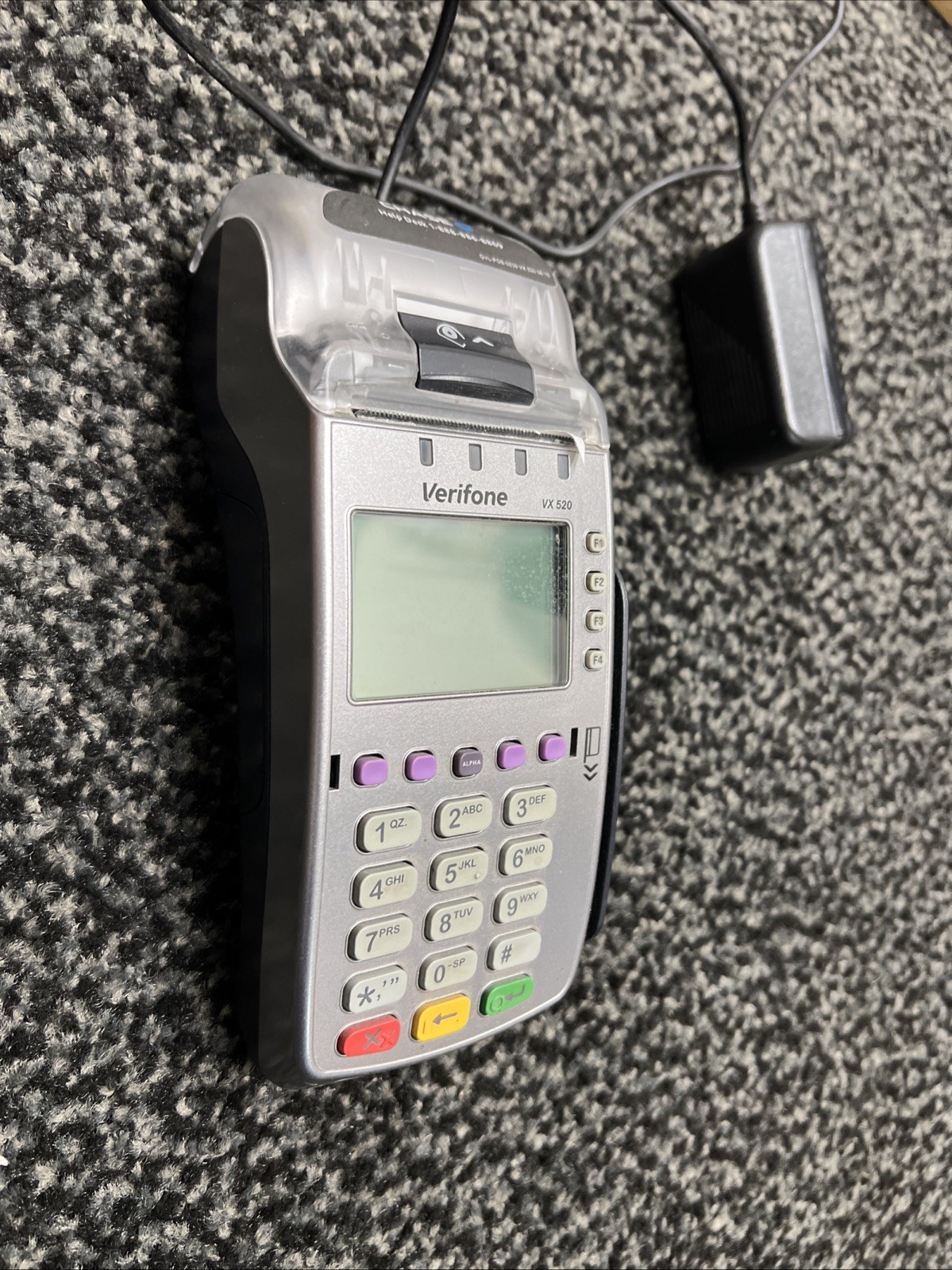 VeriFone VX520 Credit Card Terminal (tag234)