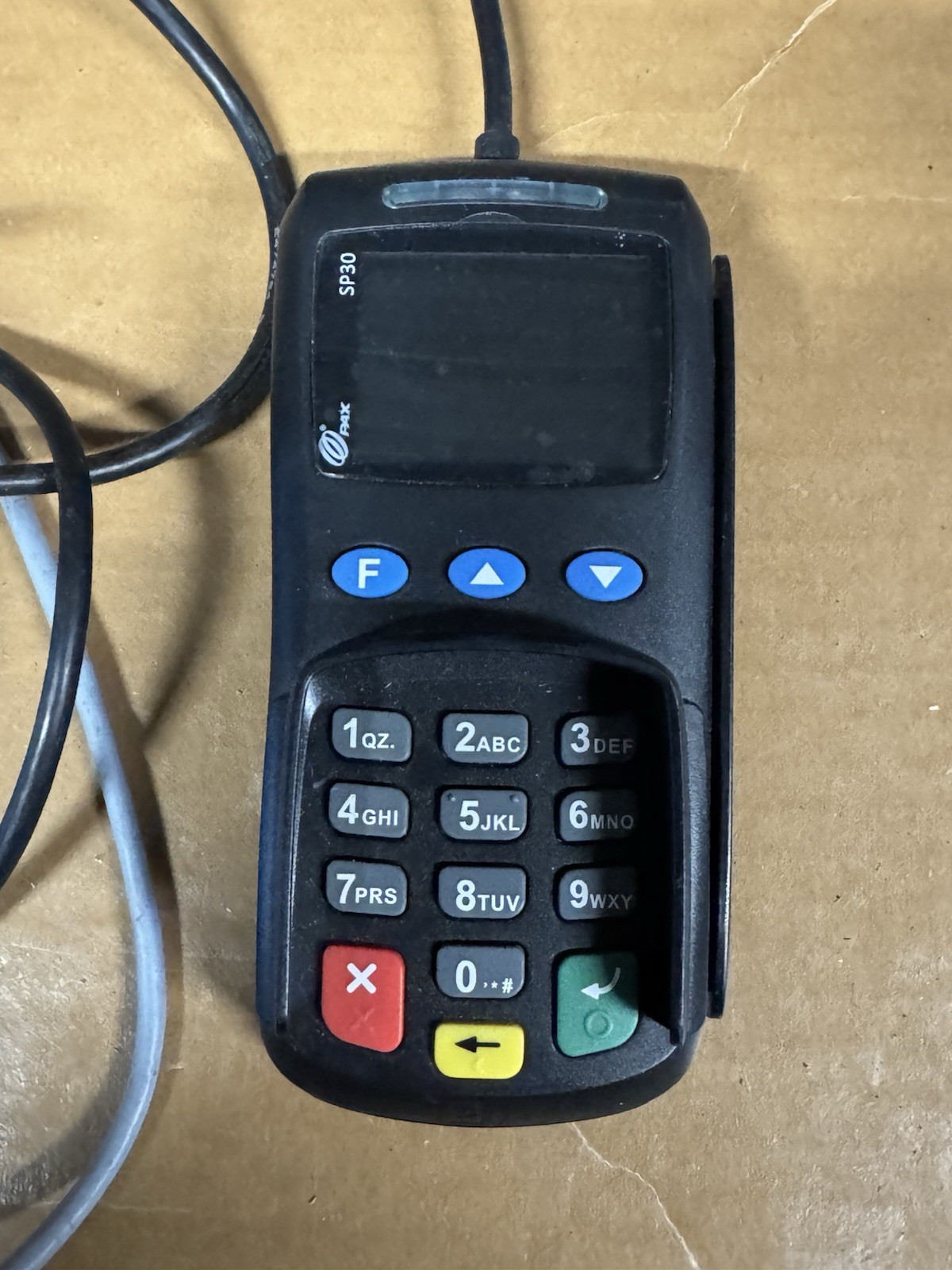 PAX SP30 Pin Pad Credit Card Terminal Reader