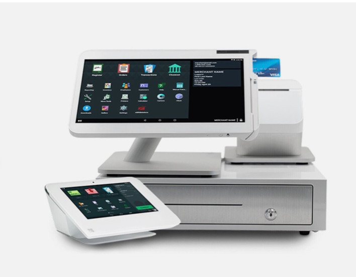Clover Duo POS System w/ Customer Display & Printer Excellent Condition