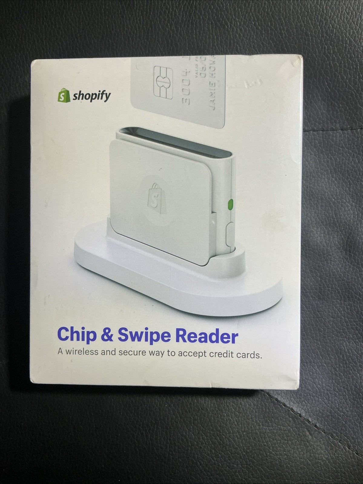 Shopify Chip and Swipe Credit Card Reader White Model S1701 New in Box