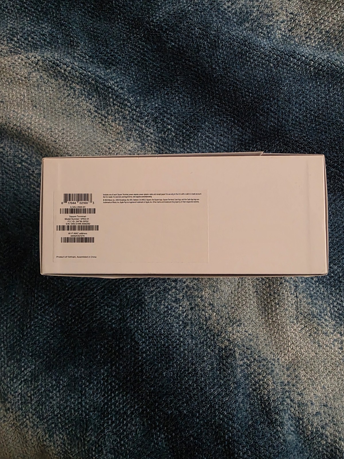 Square Terminal Wireless Credit Card Payment Terminal with Receipt Printer