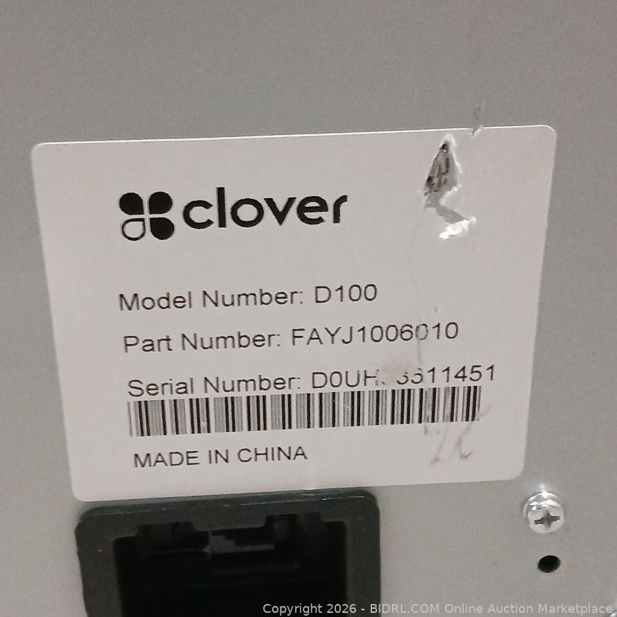 Clover Station Cash Drawer *LOCKED NO KEY* FAYJ1006010 / D100