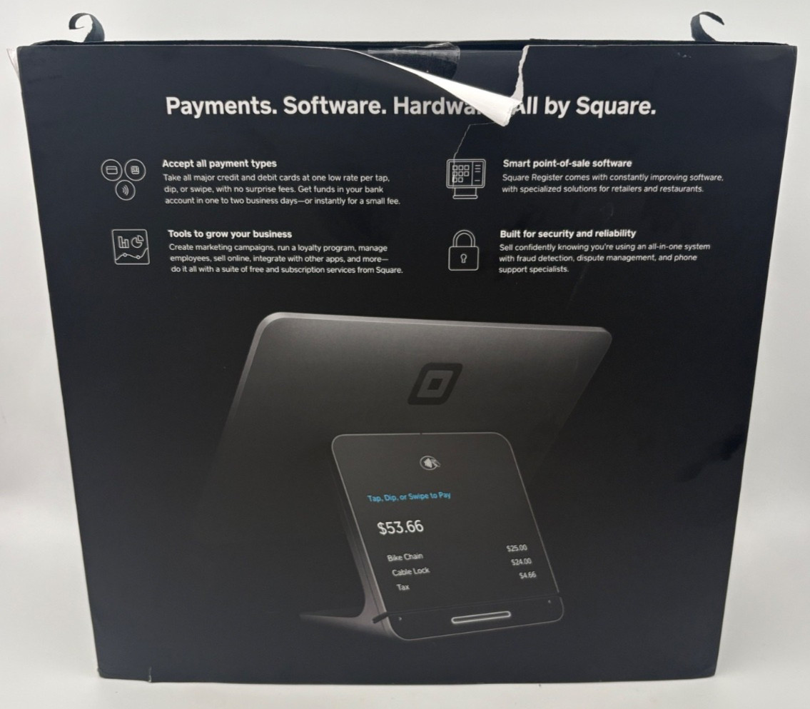 Square Register SPS1-01 POS System Mode# SPS4-01 A-SKU-0665-A1