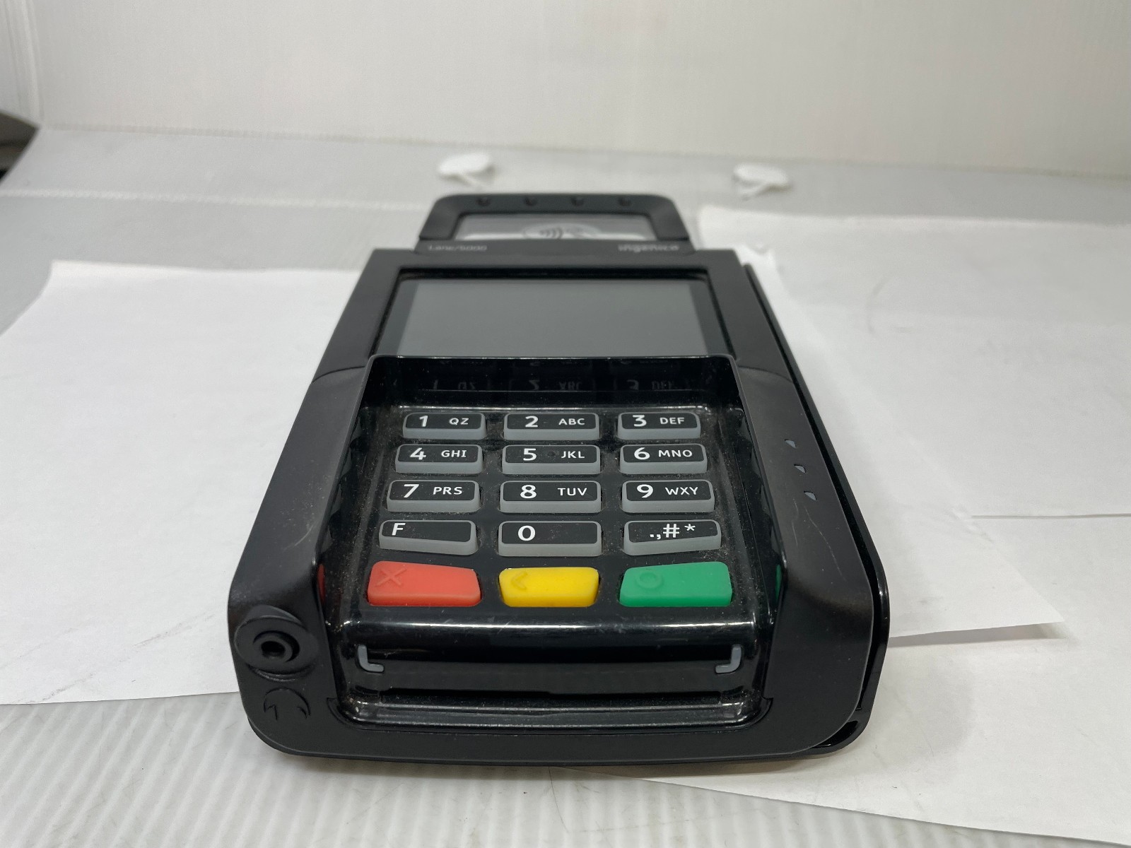 Lot of 8 Ingenico Lane/5000 Card Reader Payment Terminal Lan500-USPOS04A