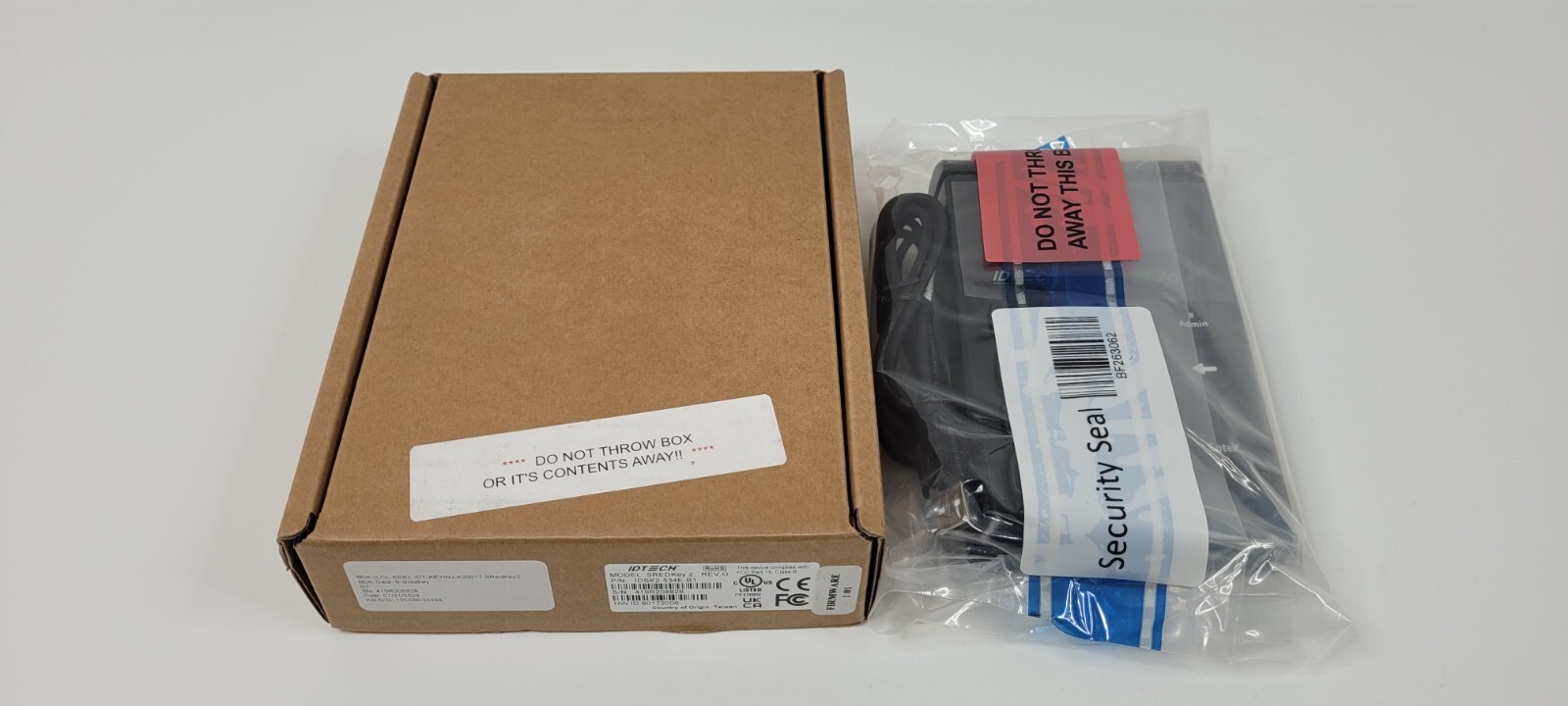 ID Tech 10-Key Keypad w/ MagStripe Reader IDSK2-534E-B1