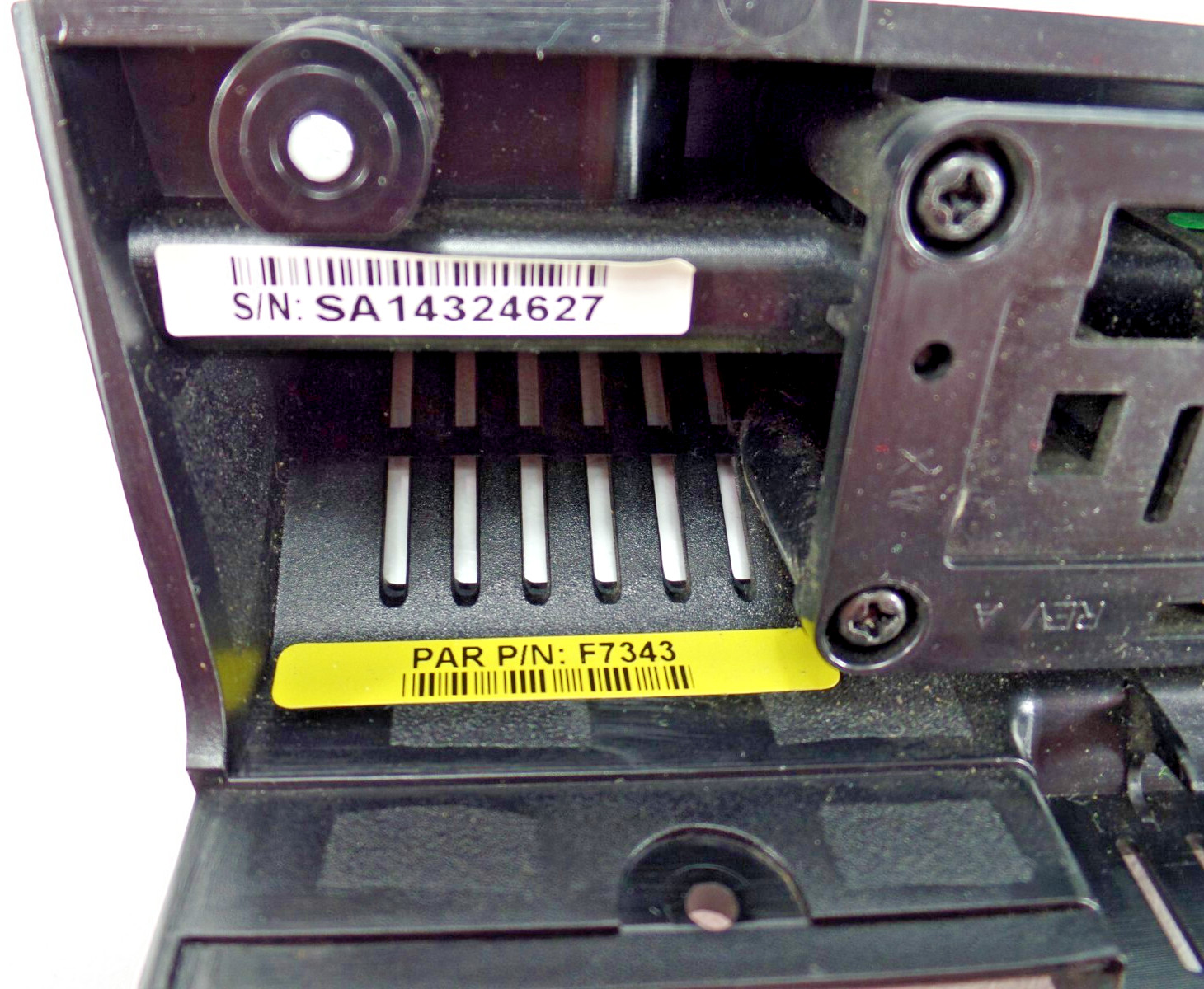 ParTech Par M7700 Parts Credit Card Swiper F7343 Works